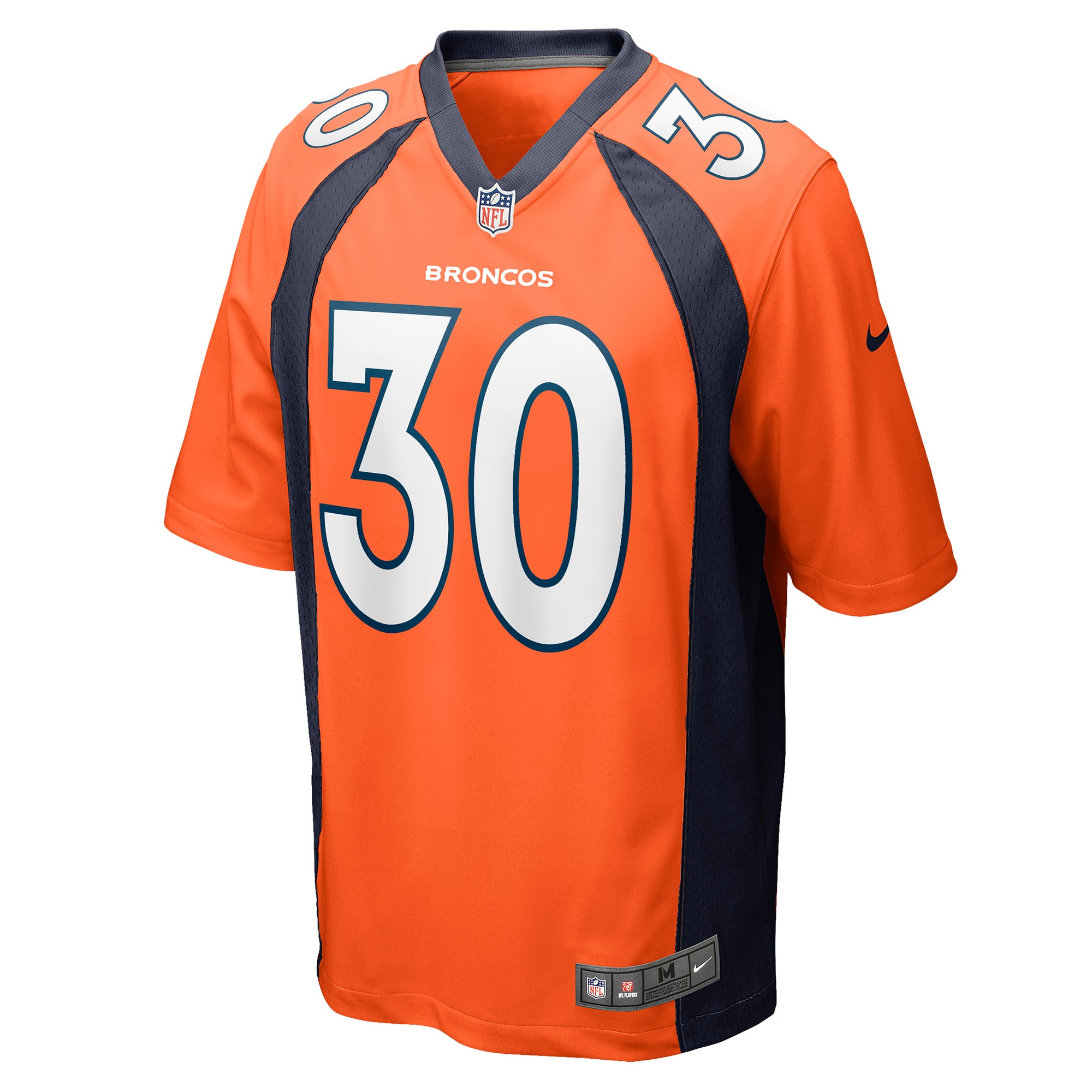 Caden Sterns Denver Broncos Nike Game Jersey - Orange