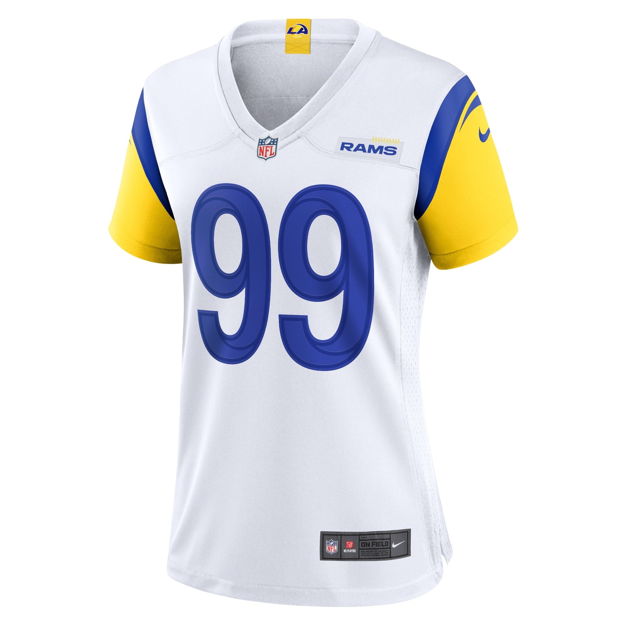 Women's Nike Aaron Donald White Los Angeles Rams Alternate Player Game Jersey
