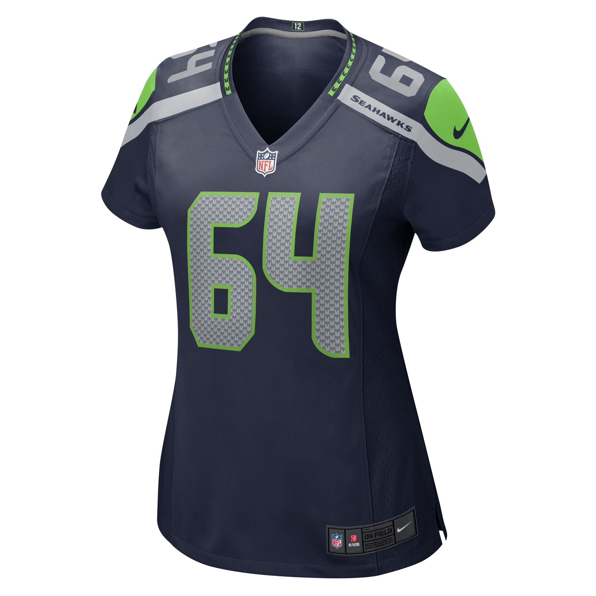 Jarrod Hewitt Seattle Seahawks Nike Women's Home Game Player Jersey - College Navy