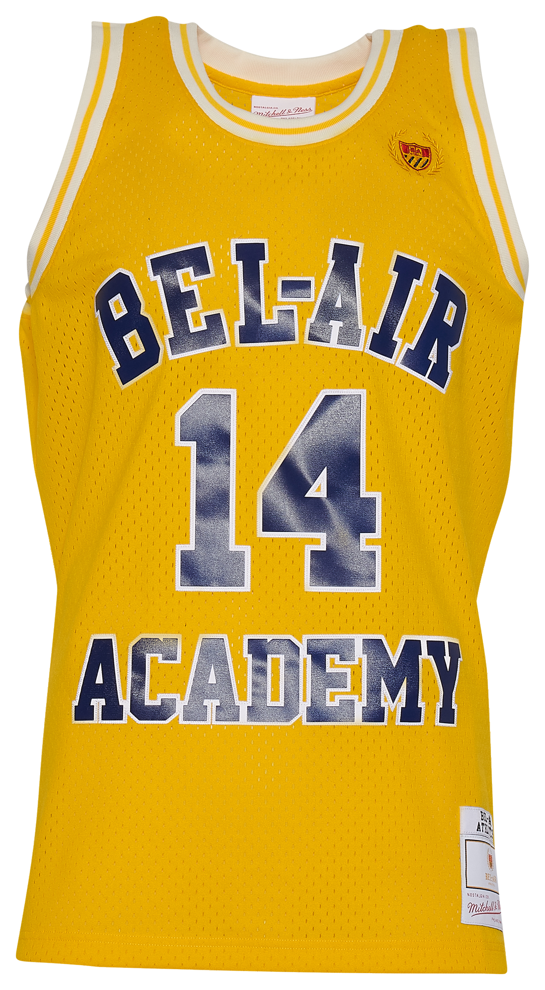 Men's  Mitchell & Ness Bel Air Jersey - Yellow