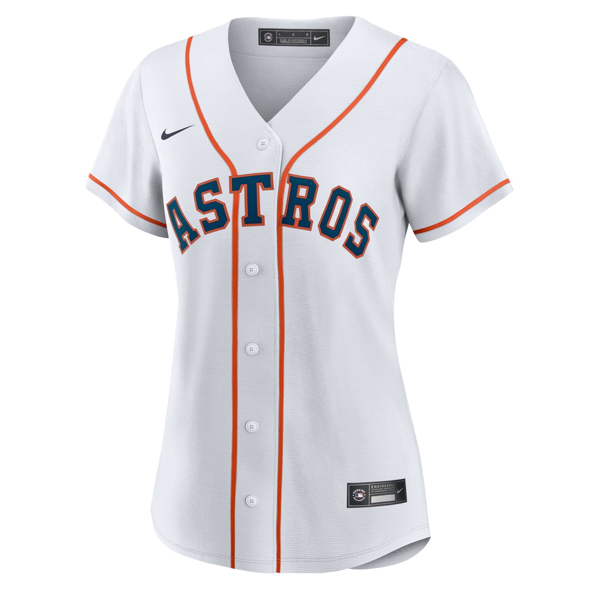 Women's Nike White Houston Astros Home Replica Team Jersey