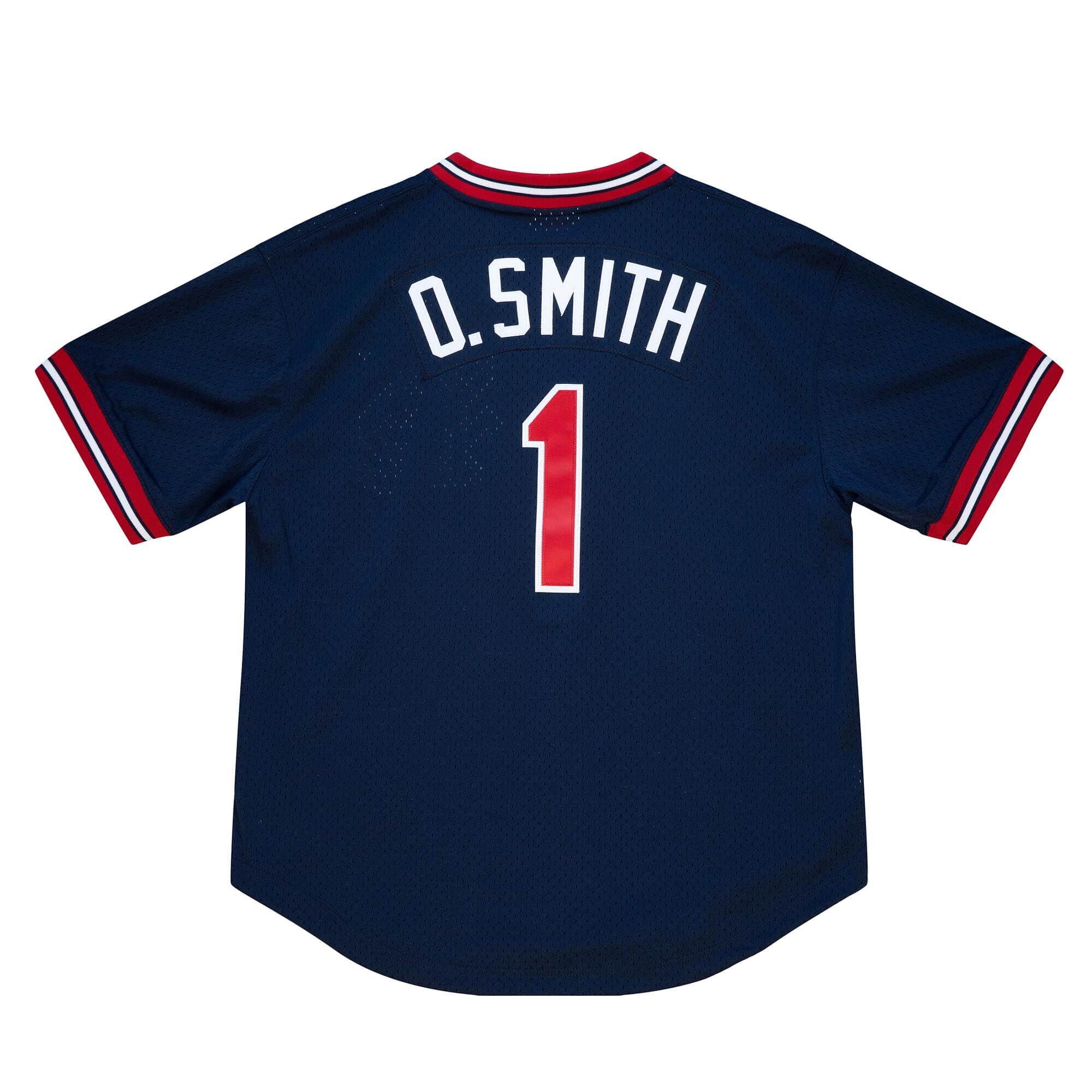 Authentic Ozzie Smith St. Louis Cardinals 1994 Pullover Jersey