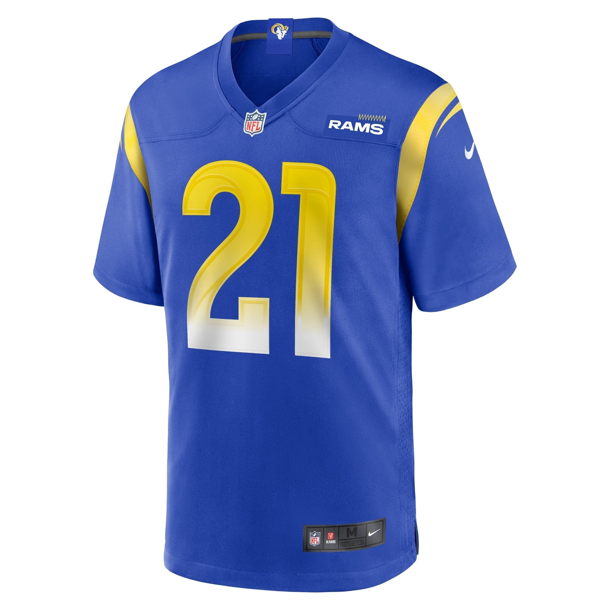 Men's Nike Russ Yeast Royal Los Angeles Rams Game Player Jersey