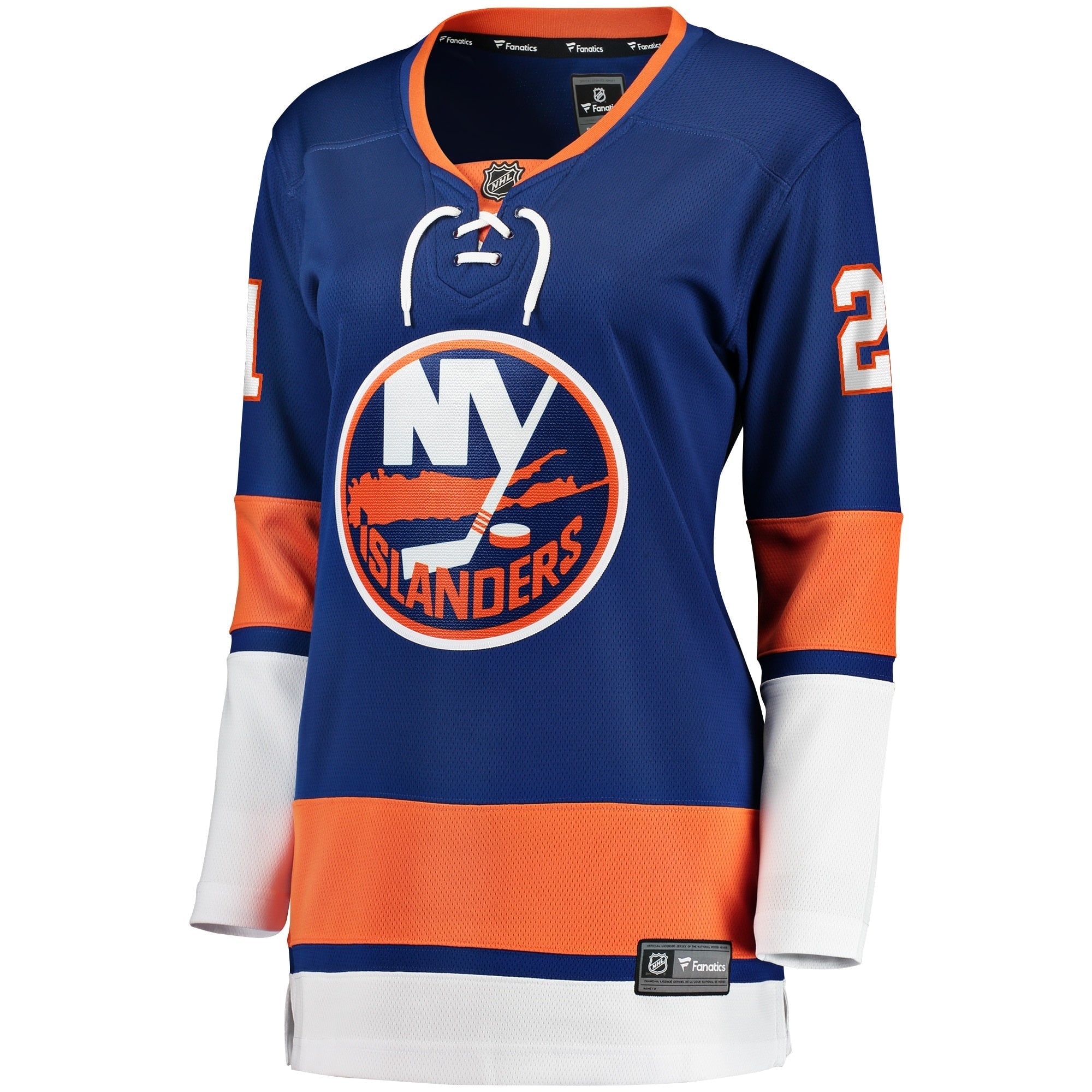 Women's Fanatics Branded Kyle Palmieri Royal New York Islanders 2017/18 Home Breakaway Replica Jersey