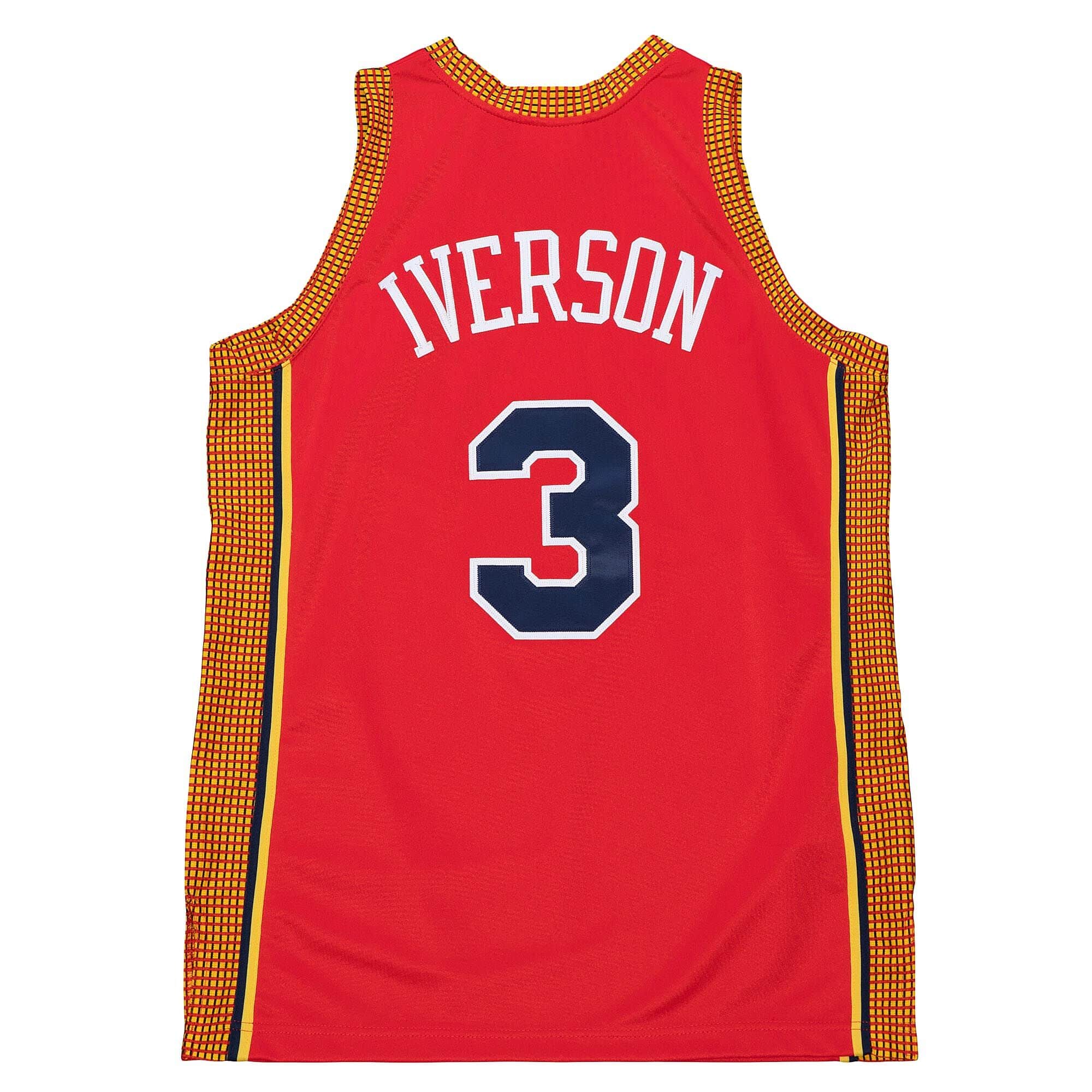 Authentic Allen Iverson Philadelphia 76ers Alternate 2004-05 Jersey
