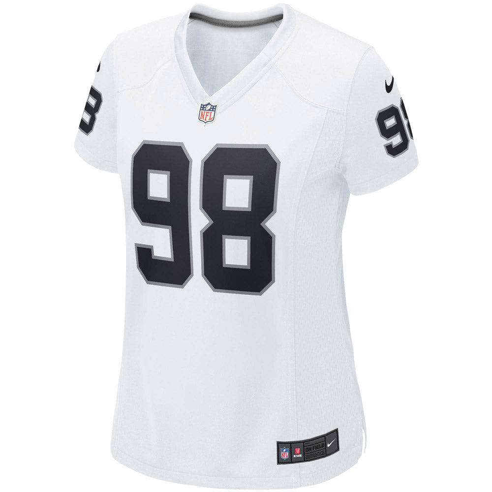 Women's Las Vegas Raiders Maxx Crosby Game Jersey White
