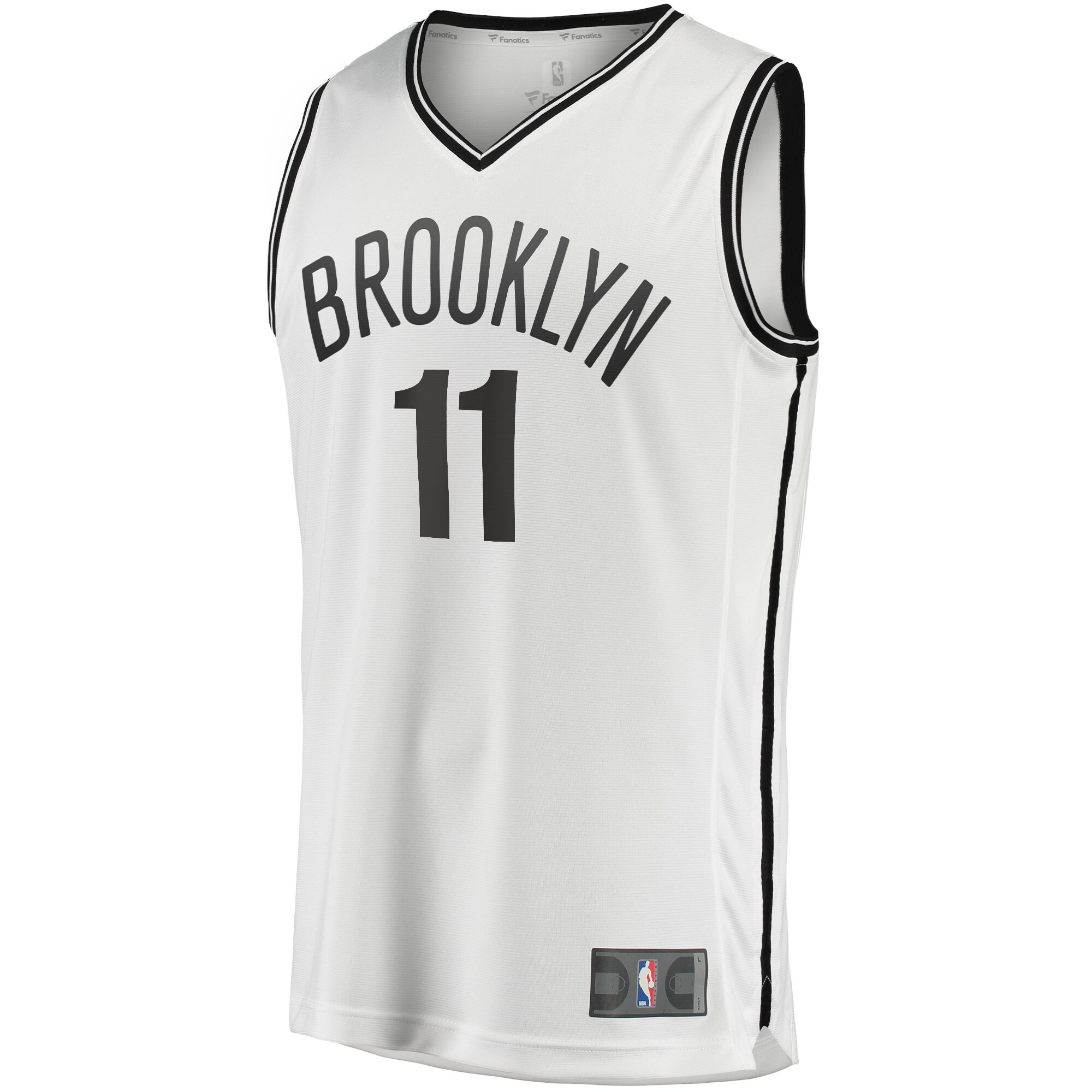 Kyrie Irving Brooklyn Nets Fanatics Branded Youth 2020/21 Fast Break Player Jersey - White - Association Edition