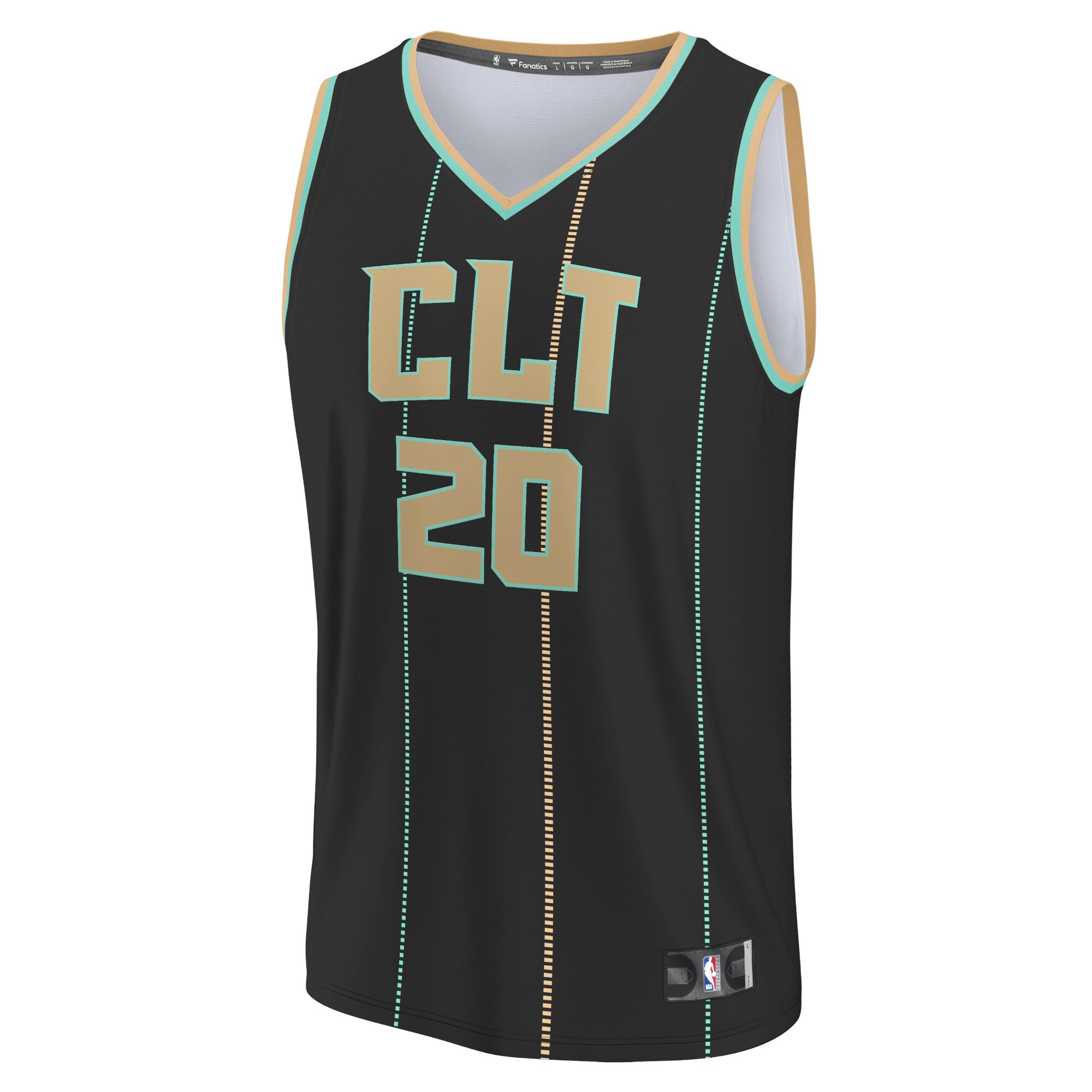 Gordon Hayward Charlotte Hornets Fanatics Branded Youth 2022/23 Fastbreak Jersey - City Edition - Black