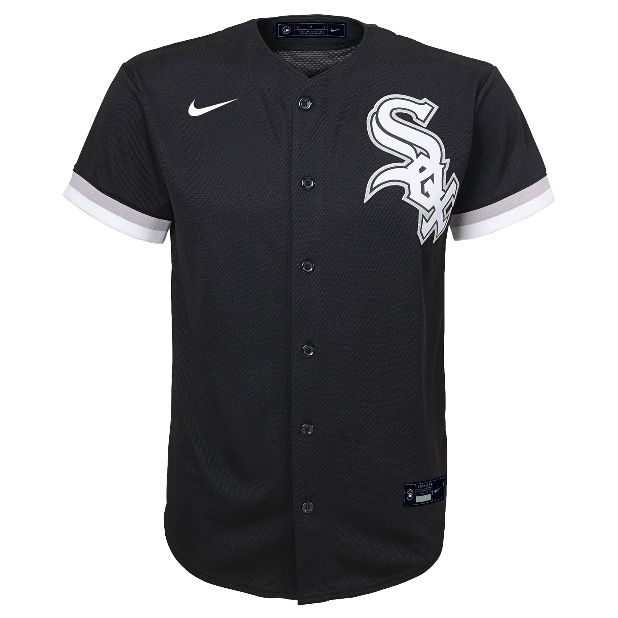 Youth Nike Luis Robert Black Chicago White Sox Alternate Replica Player Jersey