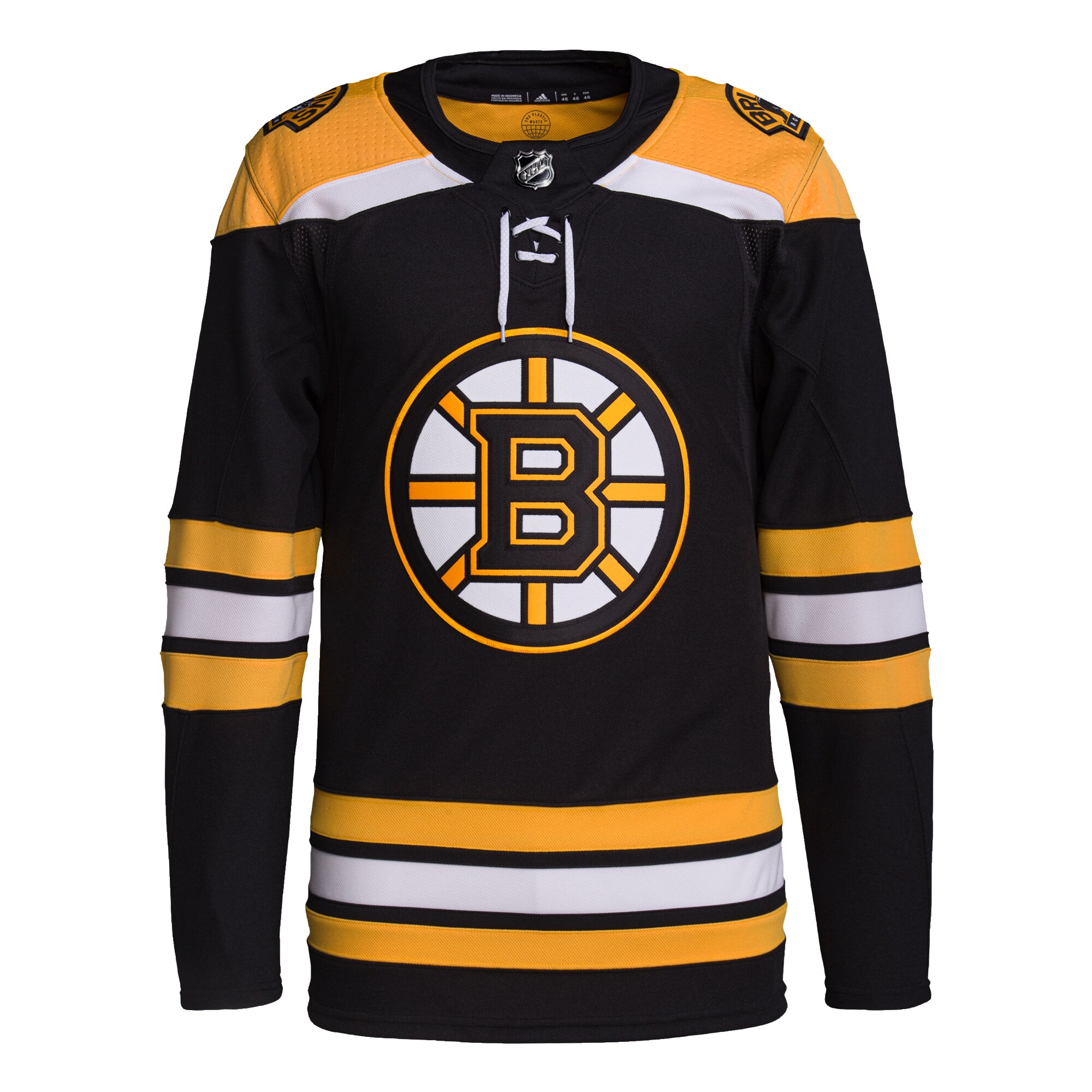Boston Bruins adidas Home Primegreen Authentic Pro Jersey - Black