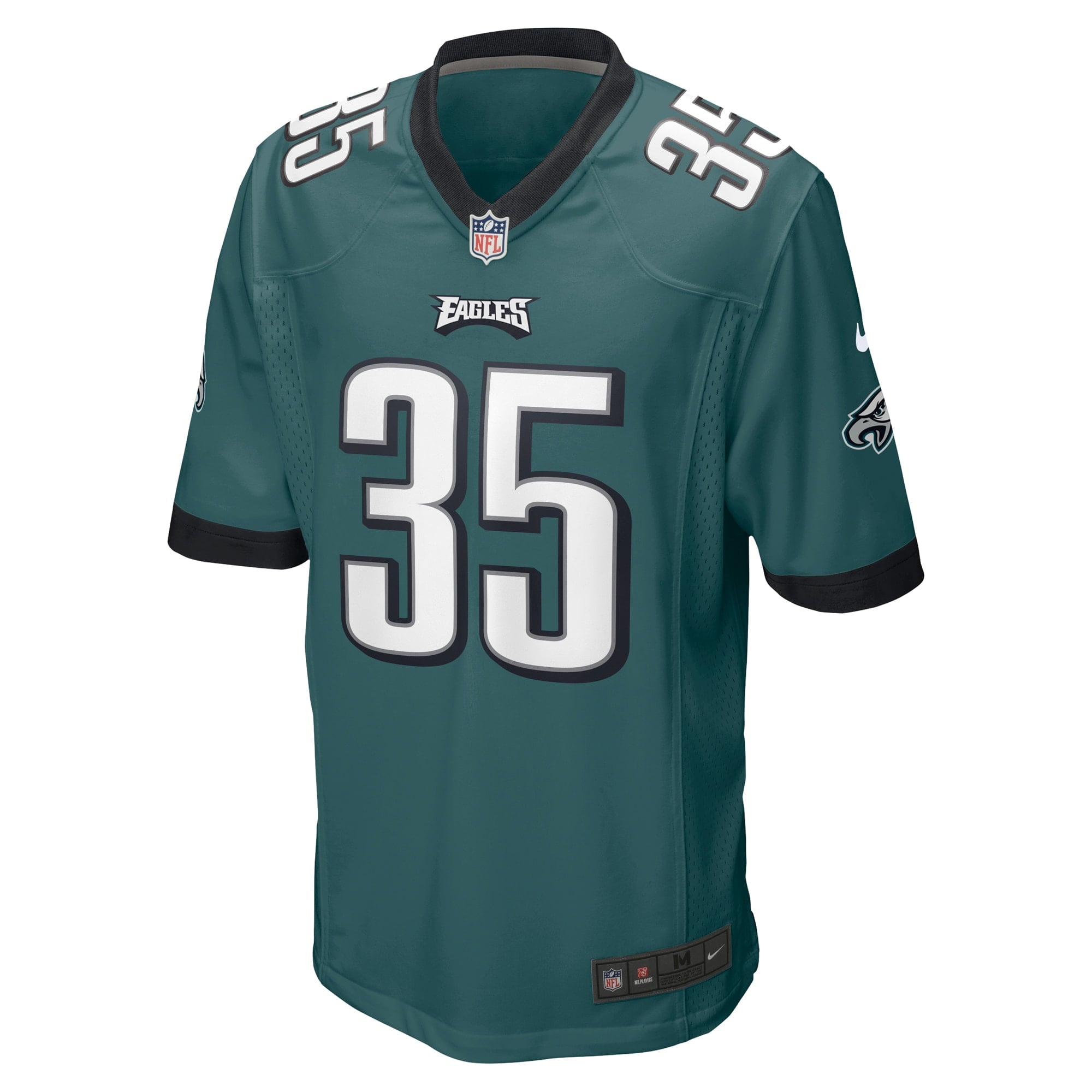 Men's Nike Boston Scott Midnight Green Philadelphia Eagles Game Jersey