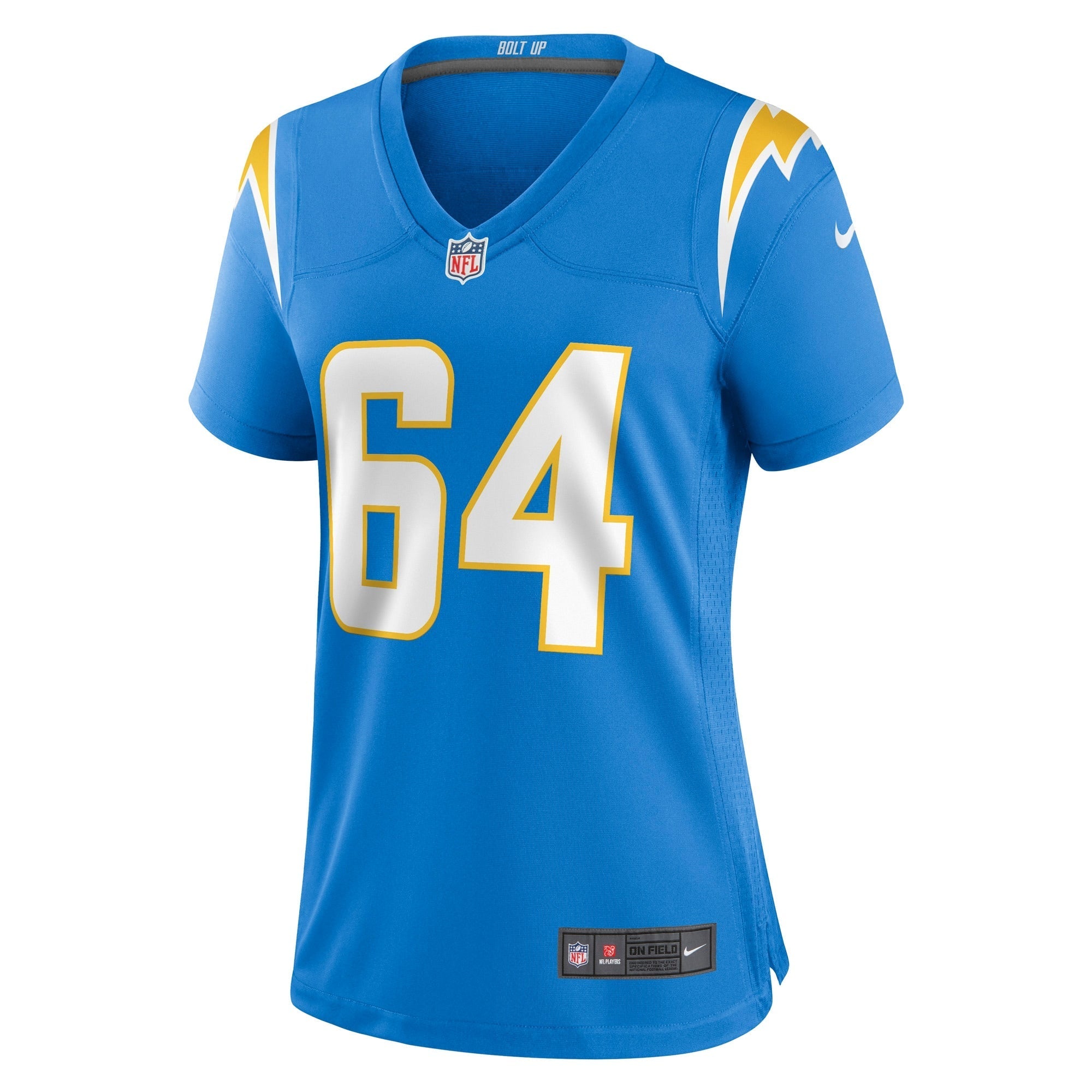 Women's Nike Brenden Jaimes Powder Blue Los Angeles Chargers Game Jersey