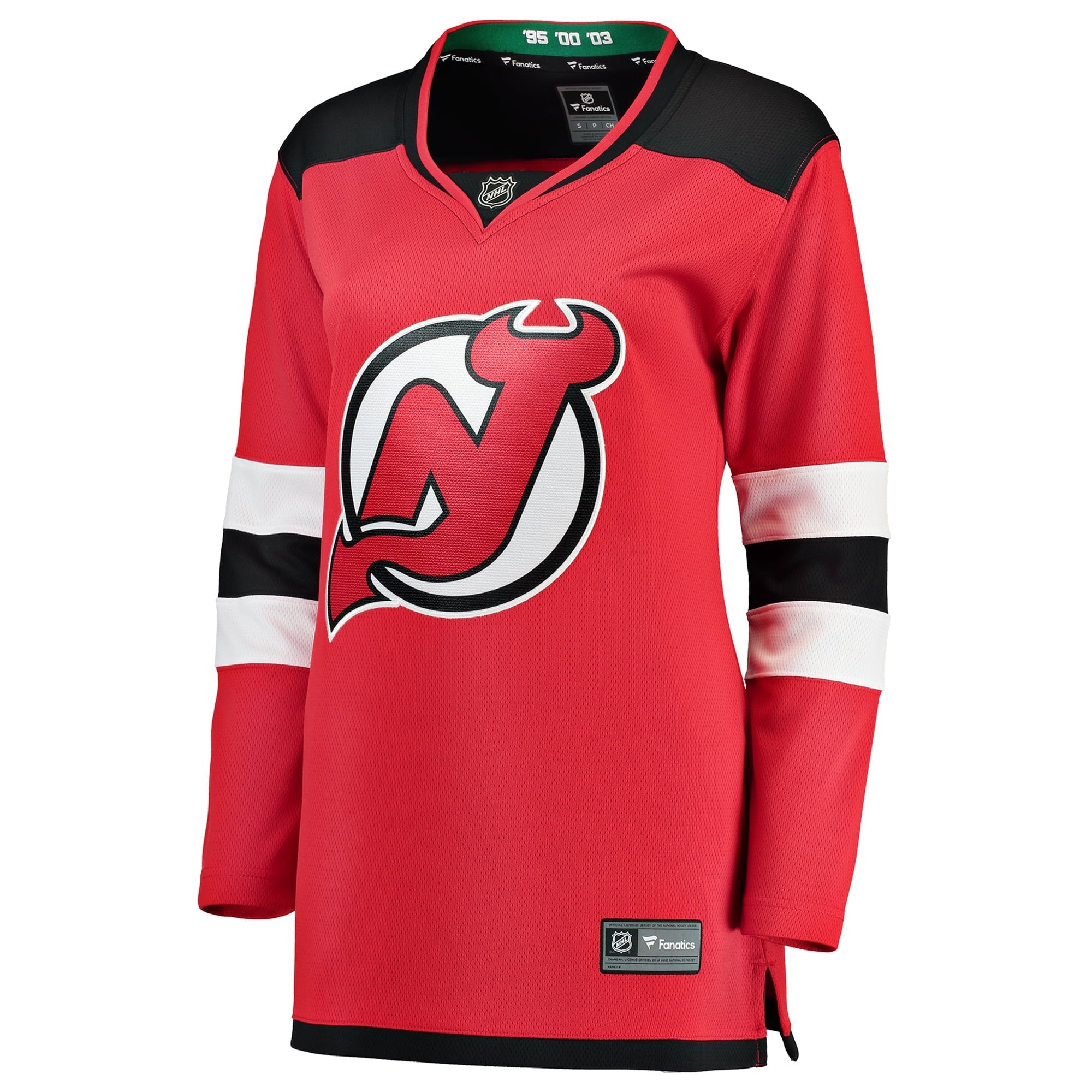 Women's Fanatics Branded Red New Jersey Devils Breakaway Home Jersey