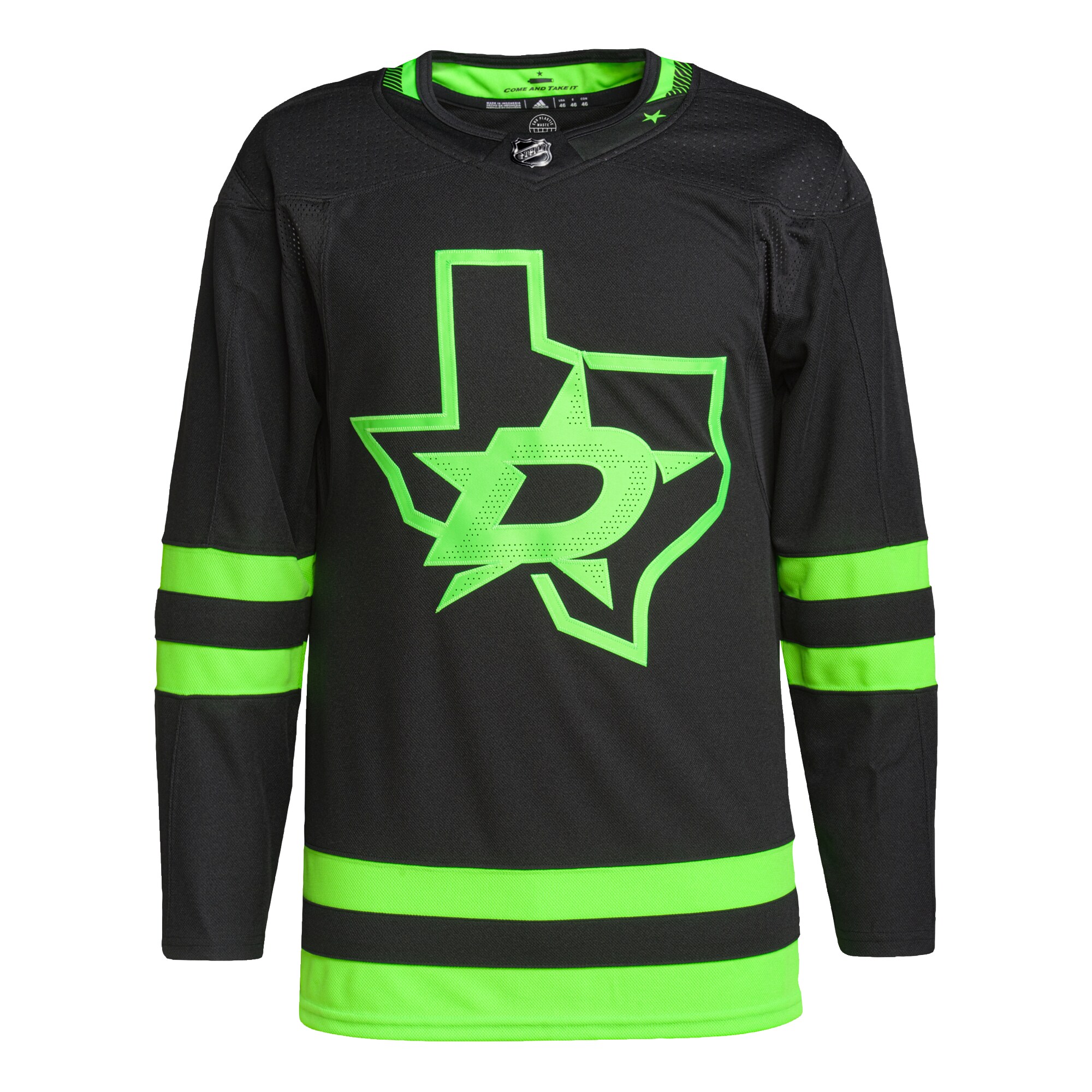 Dallas Stars adidas Alternate Primegreen Authentic Pro Jersey - Black