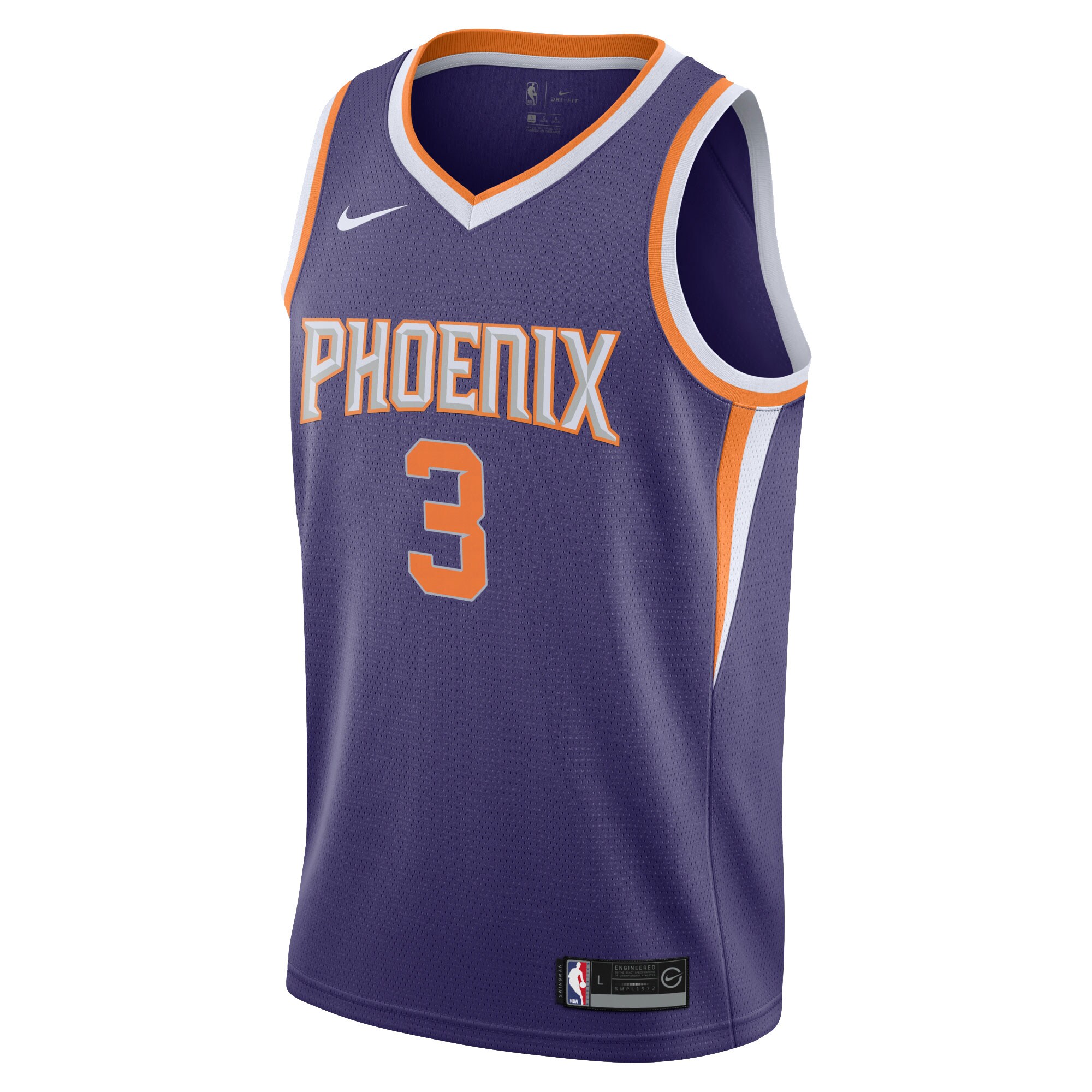 Chris Paul Phoenix Suns Nike Youth 2021/22 Swingman Jersey - Icon Edition - Purple