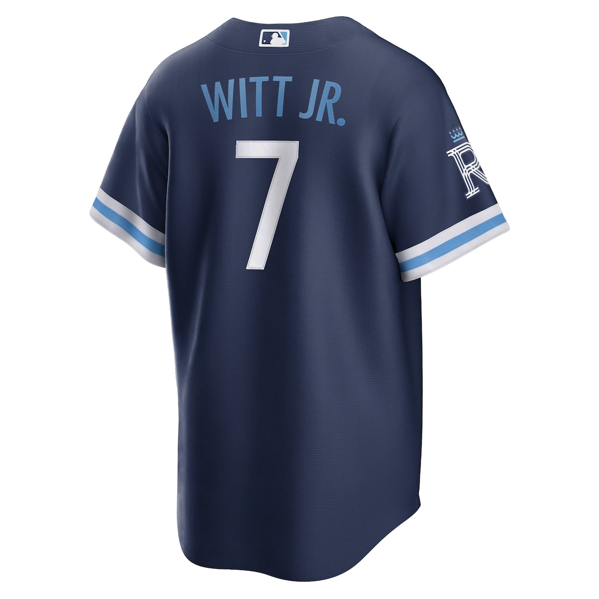 Men's Bobby Witt Jr. Nike Royals 2022 City Connect Replica Jersey - Navy