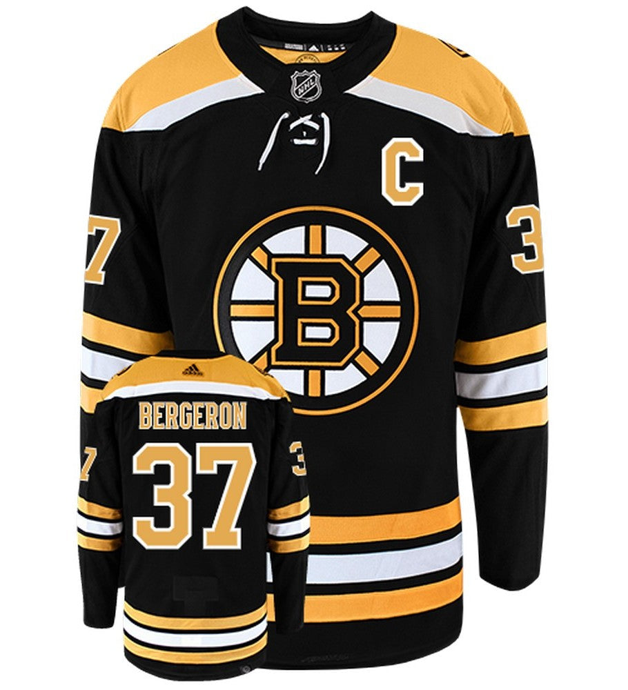 Patrice Bergeron Boston Bruins Adidas Primegreen Authentic NHL Hockey Jersey