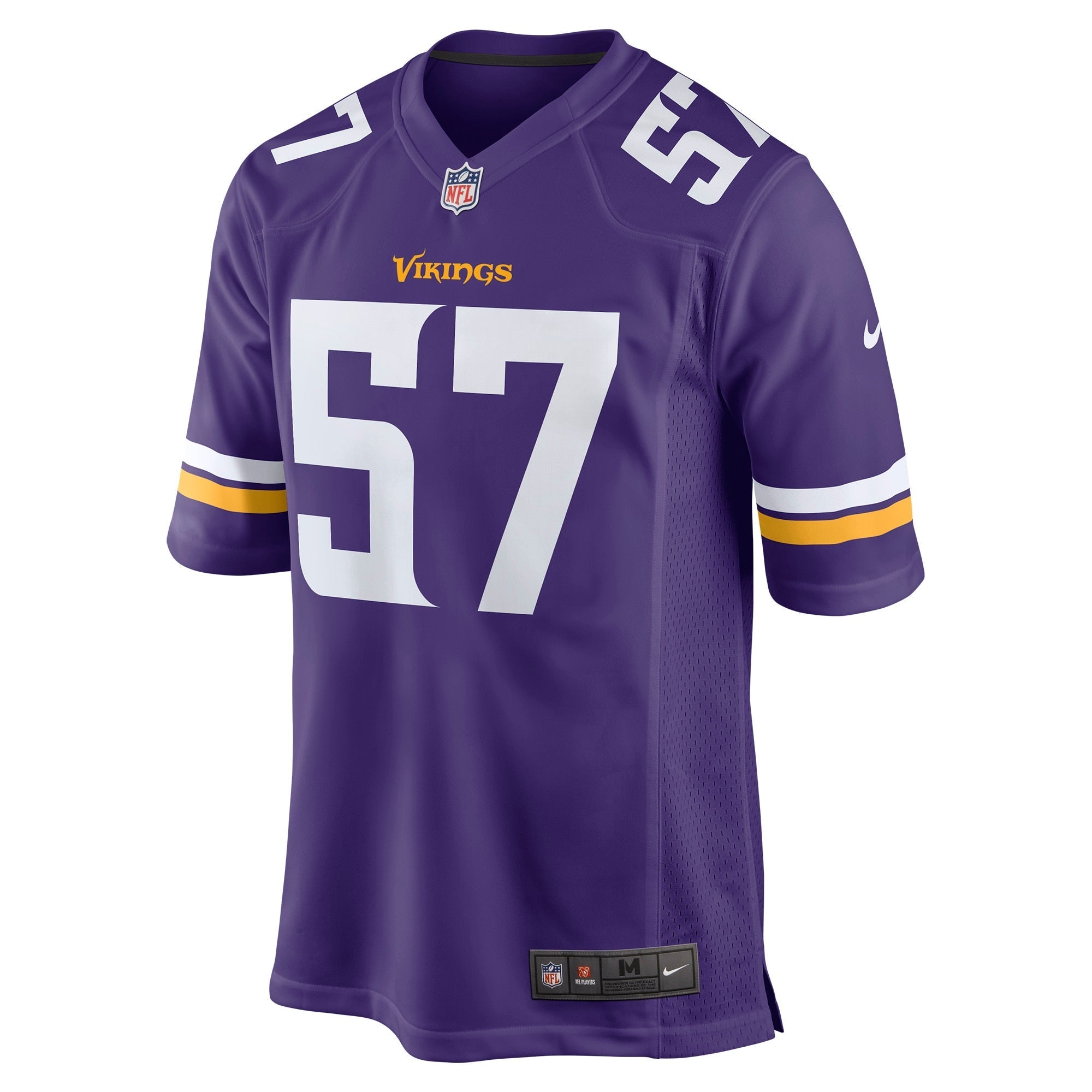 Men's Nike Ryan Connelly Purple Minnesota Vikings Game Jersey