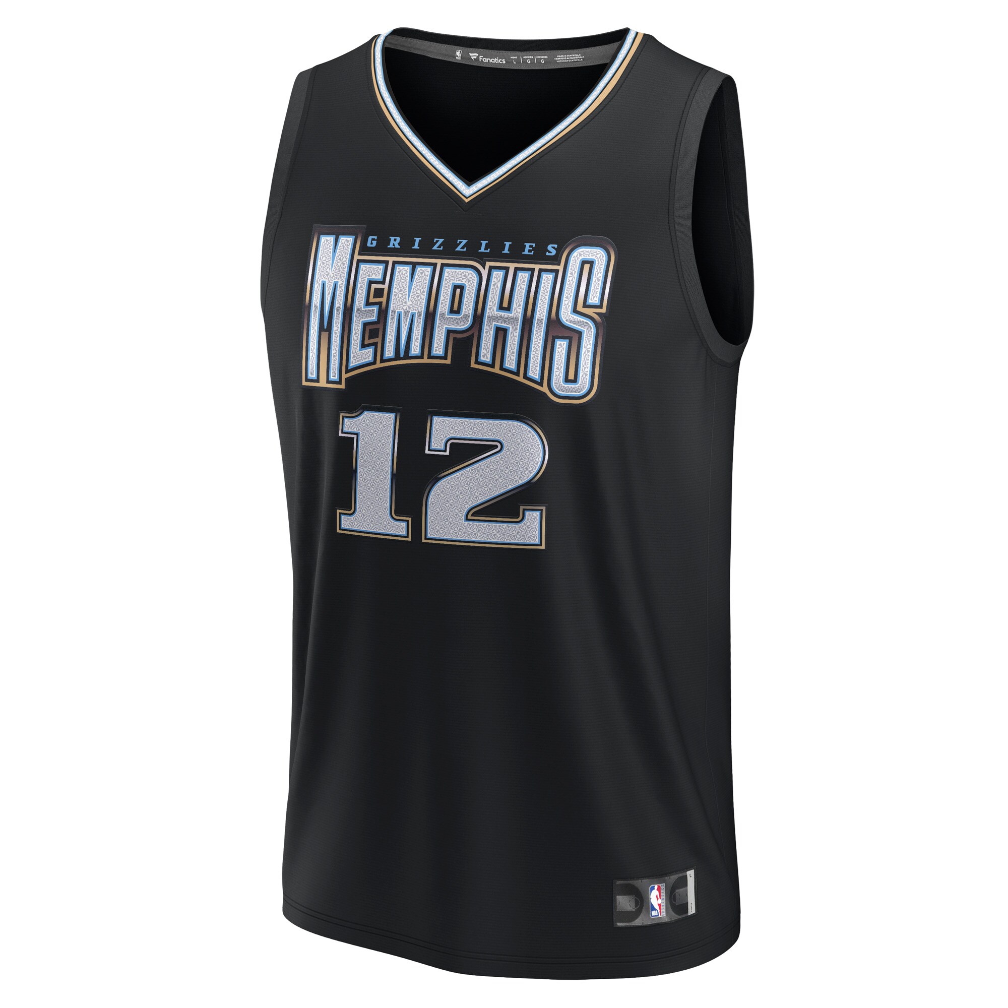 Ja Morant Memphis Grizzlies Fanatics Branded 2022/23 Fastbreak Jersey - City Edition - Black