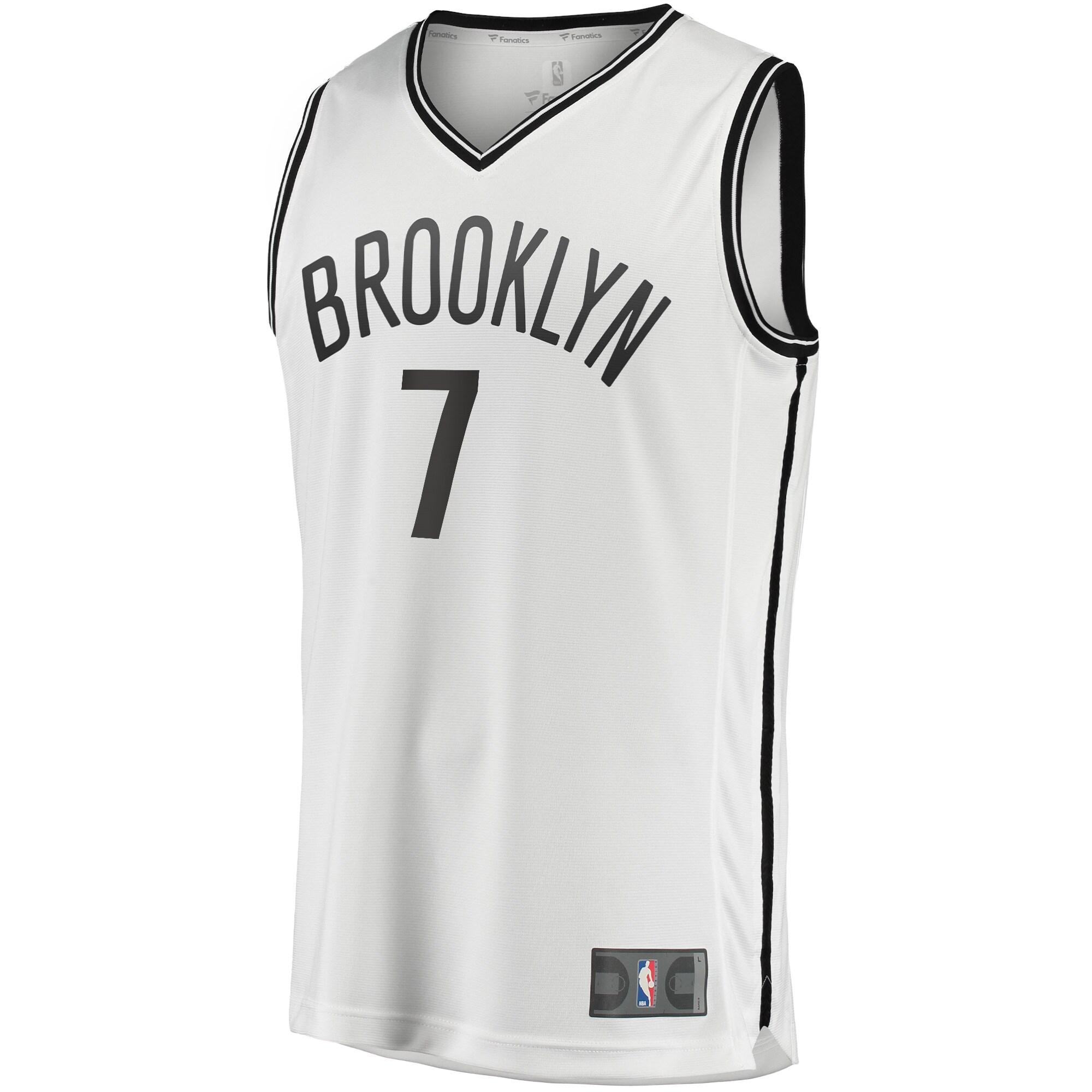 Kevin Durant Brooklyn Nets Fanatics Branded Youth 2020/21 Fast Break Player Jersey - White - Association Edition