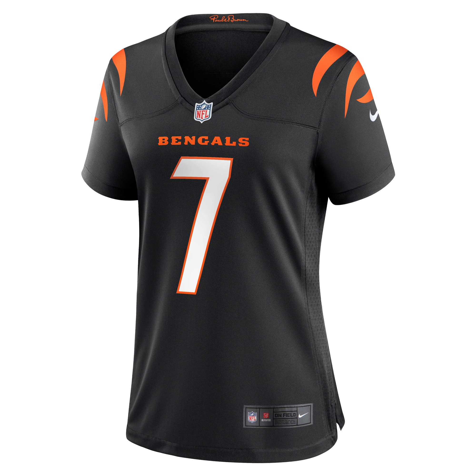 Will Grier Cincinnati Bengals Nike Women's Team Game Jersey -  Black