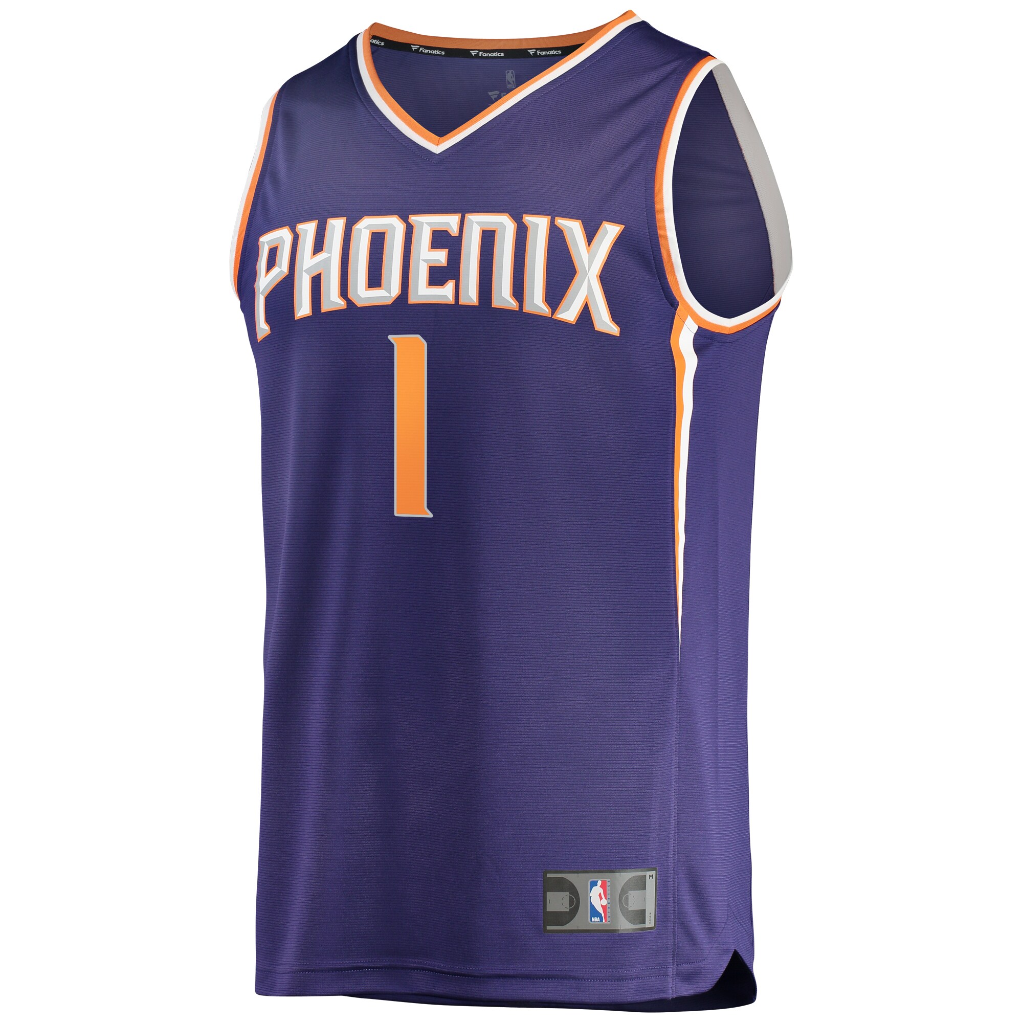Devin Booker Phoenix Suns Fanatics Branded Fast Break Replica Player Jersey - Icon Edition - Purple