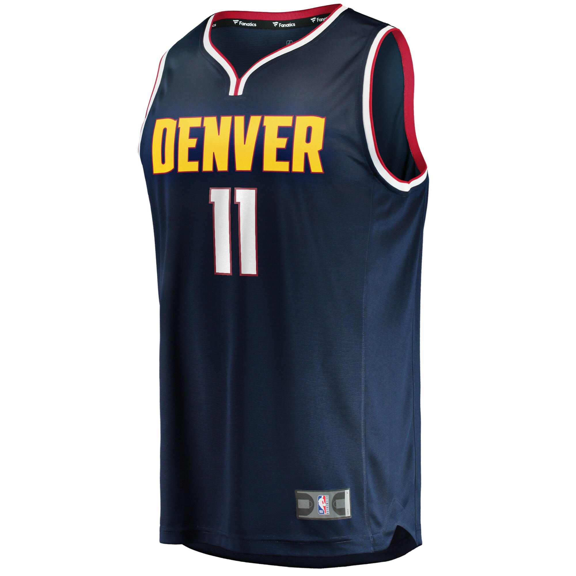Bruce Brown Denver Nuggets Fanatics Branded Fast Break Replica Jersey - Icon Edition - Navy