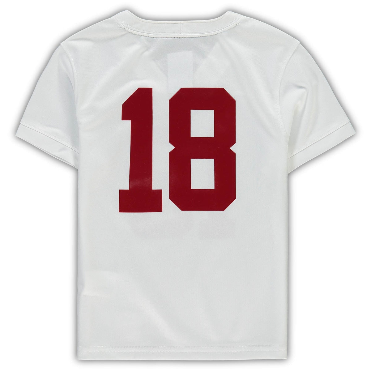 Youth  Nike Alabama #18 Untouchable Football Team Jersey - White