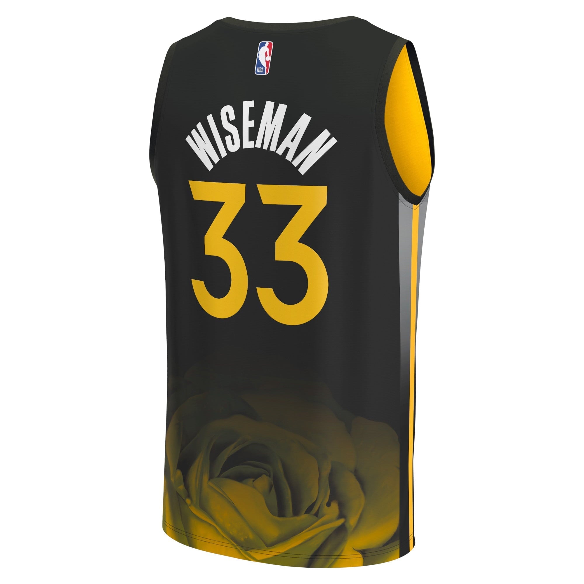 Men's Fanatics Branded James Wiseman Black Golden State Warriors 2022/23 Fastbreak Jersey - City Edition