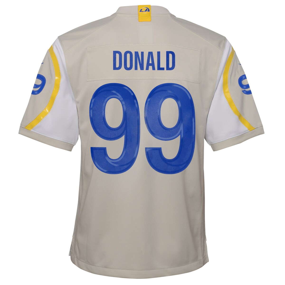 Boys' Grade School Aaron Donald Nike Rams Game Jersey - Off White