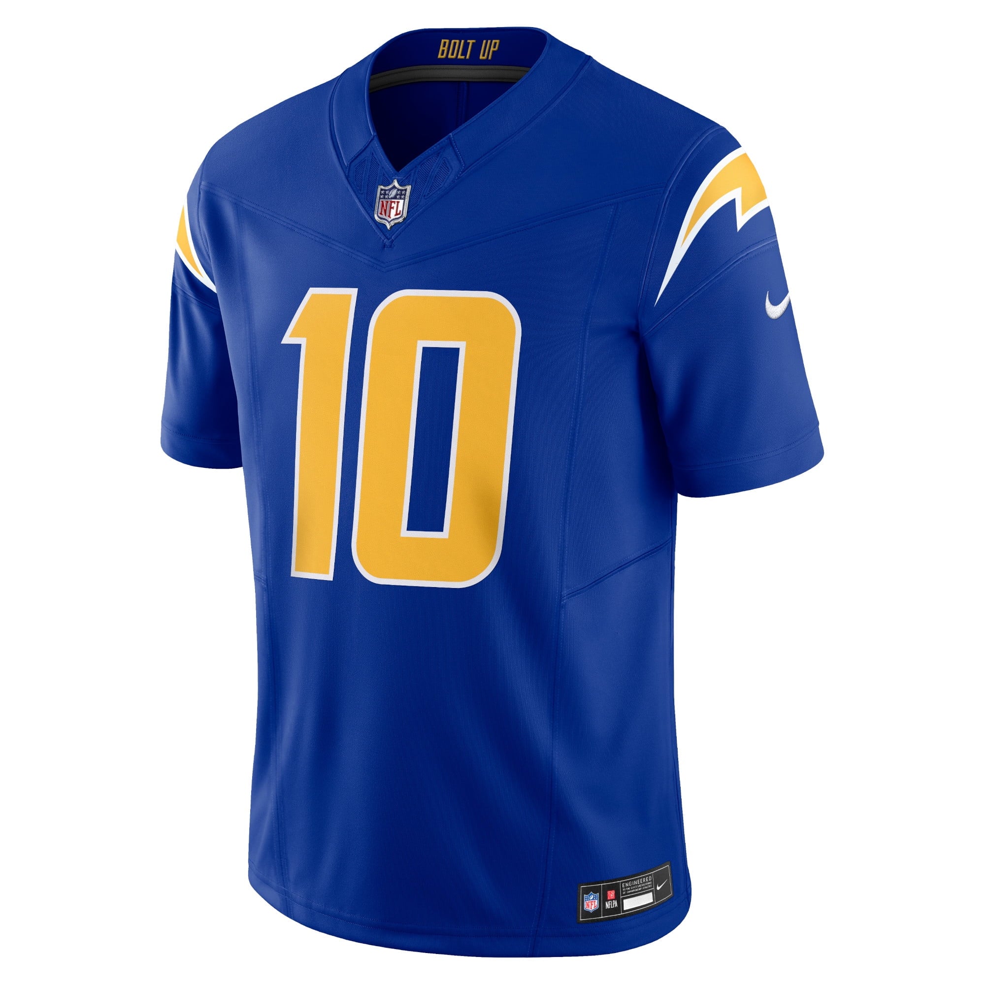 Men's Nike Justin Herbert Royal Los Angeles Chargers Vapor F.U.S.E. Limited Jersey