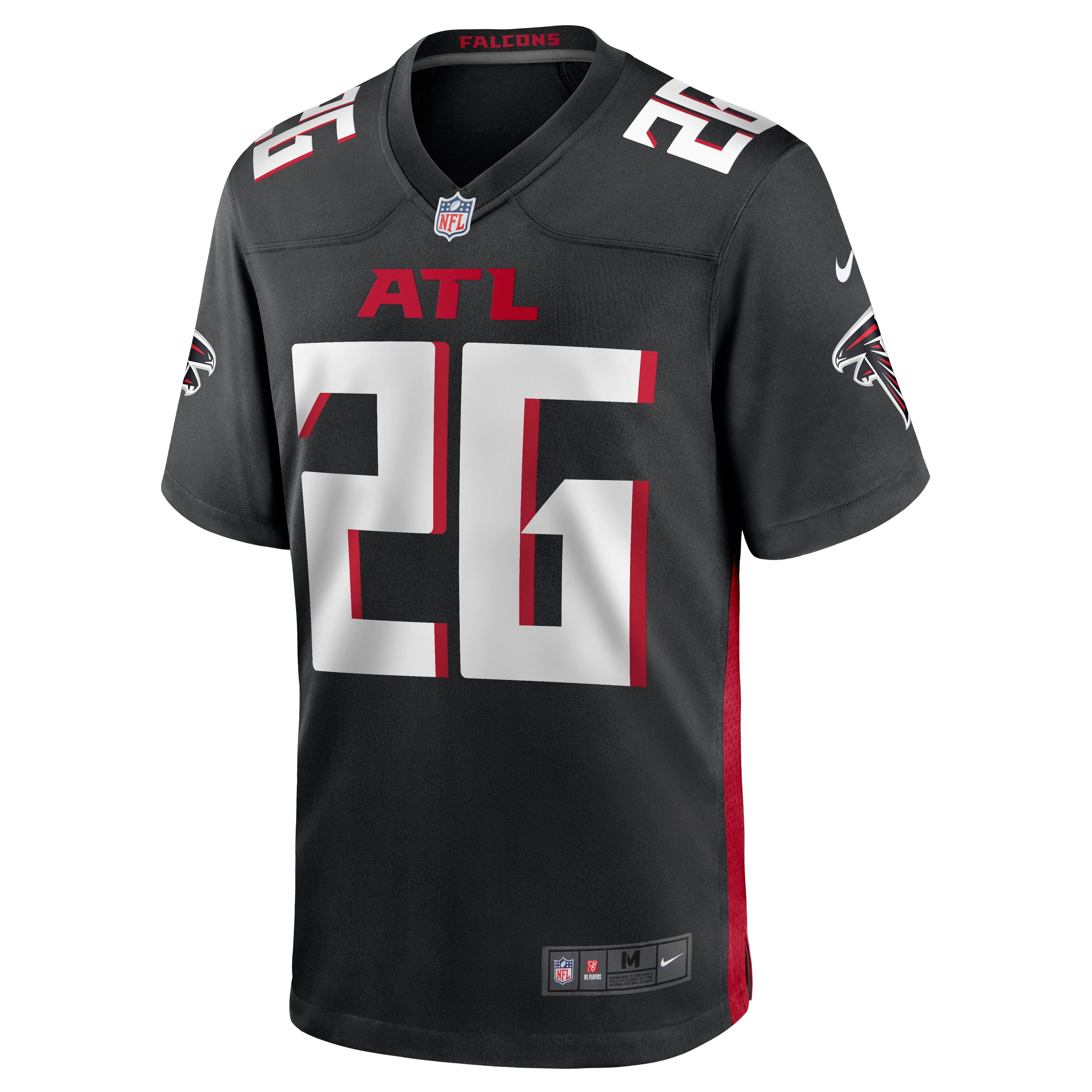 Men's Nike Isaiah Oliver Black Atlanta Falcons Game Jersey