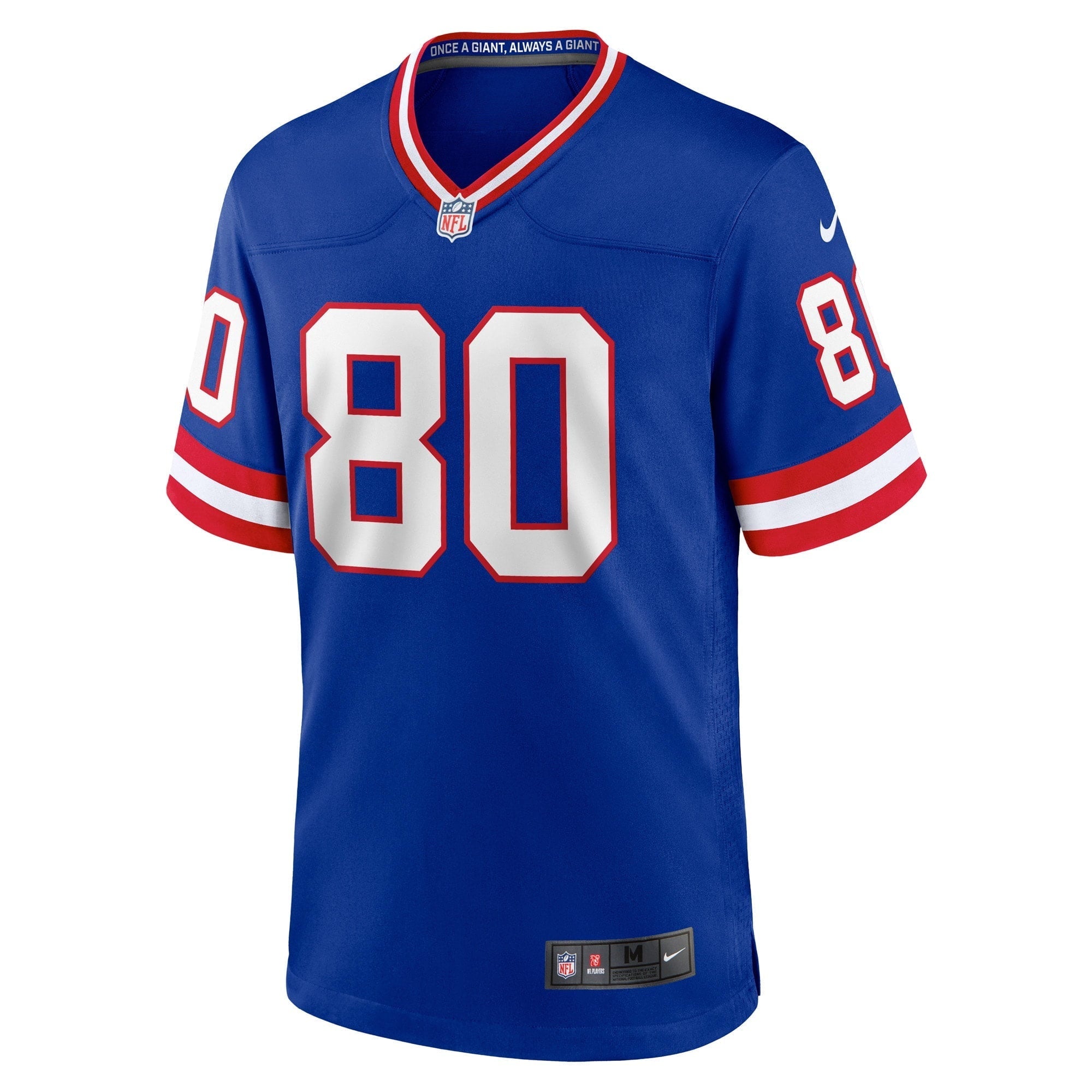 Men's Nike Jeremy Shockey Royal New York Giants Classic Retired Player Game Jersey