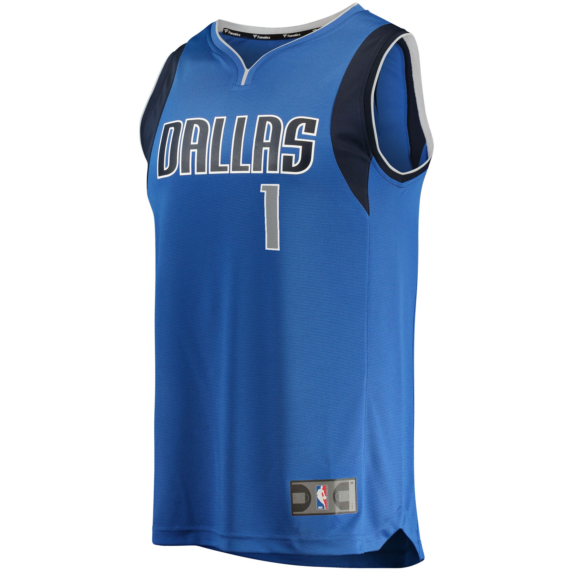 Theo Pinson Dallas Mavericks Fanatics Branded Youth 2021/22 Fast Break Replica Jersey - Icon Edition - Blue