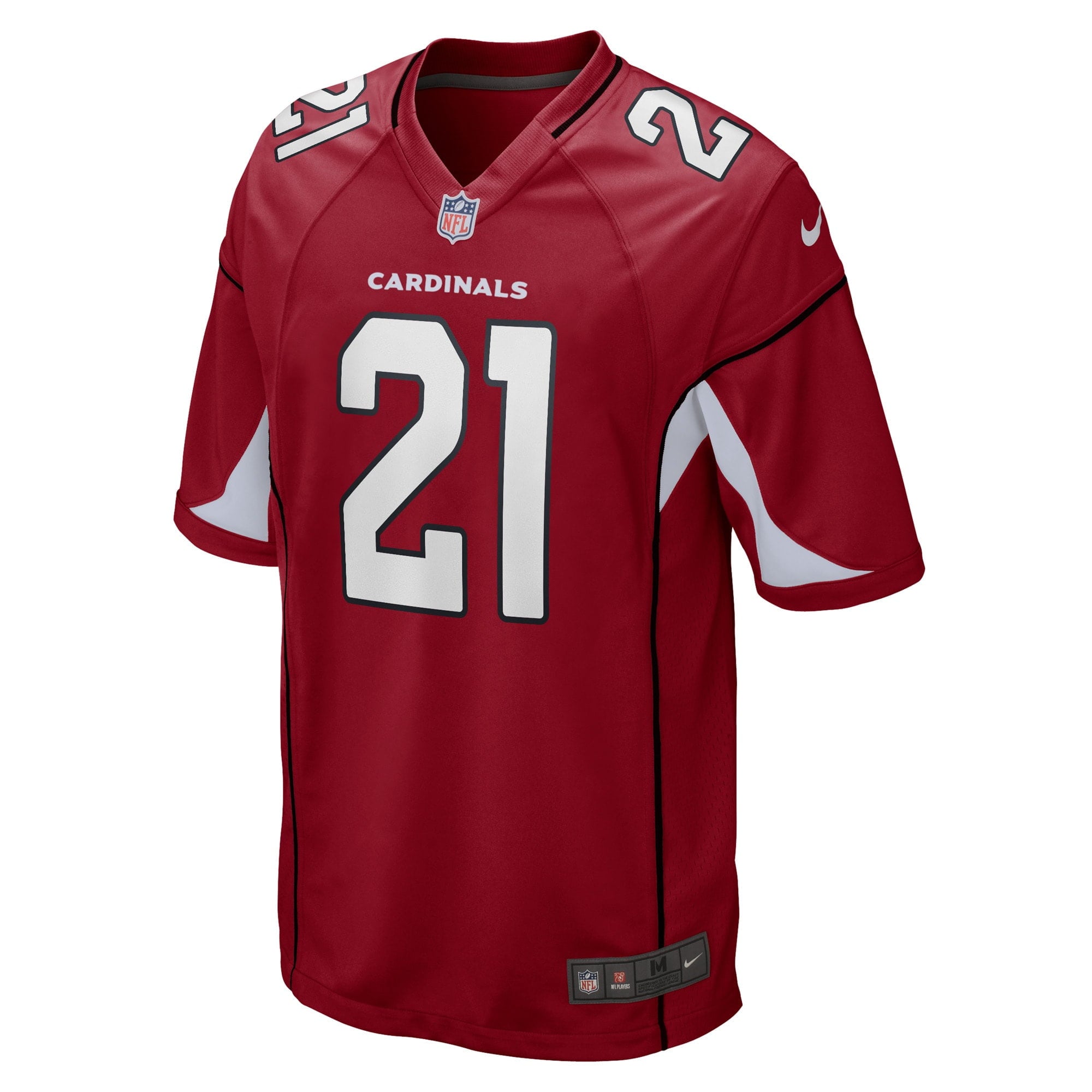 Men's Nike Trayvon Mullen Jr. Cardinal Arizona Cardinals Game Player Jersey