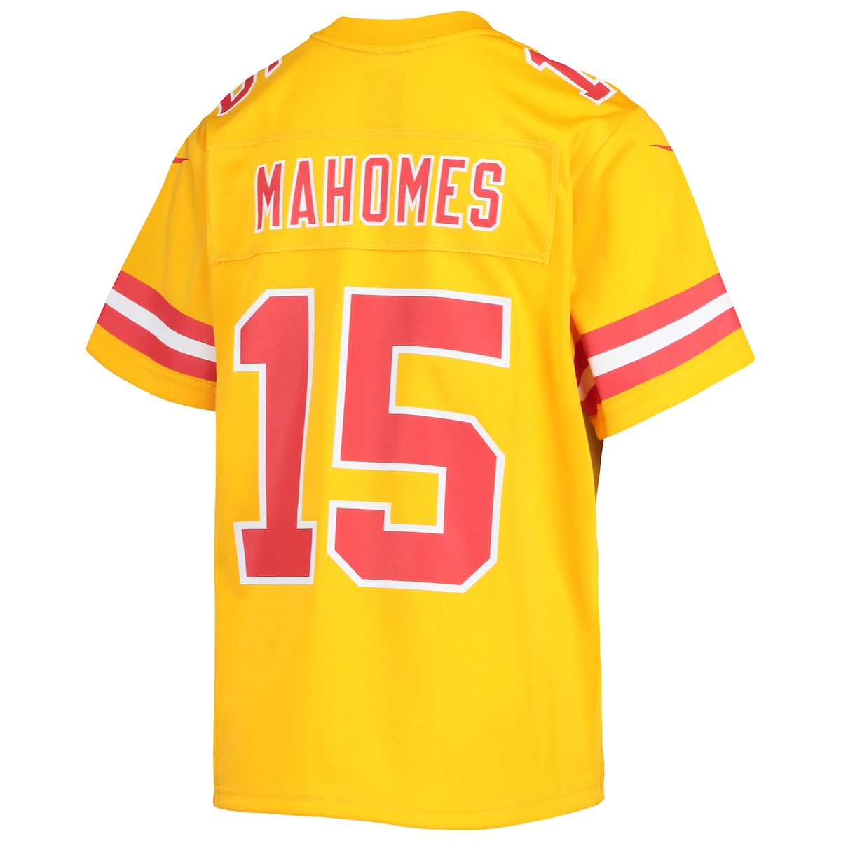 Boys' Grade School Patrick Mahomes Nike Chiefs Inverted Team Game Jersey - Gold