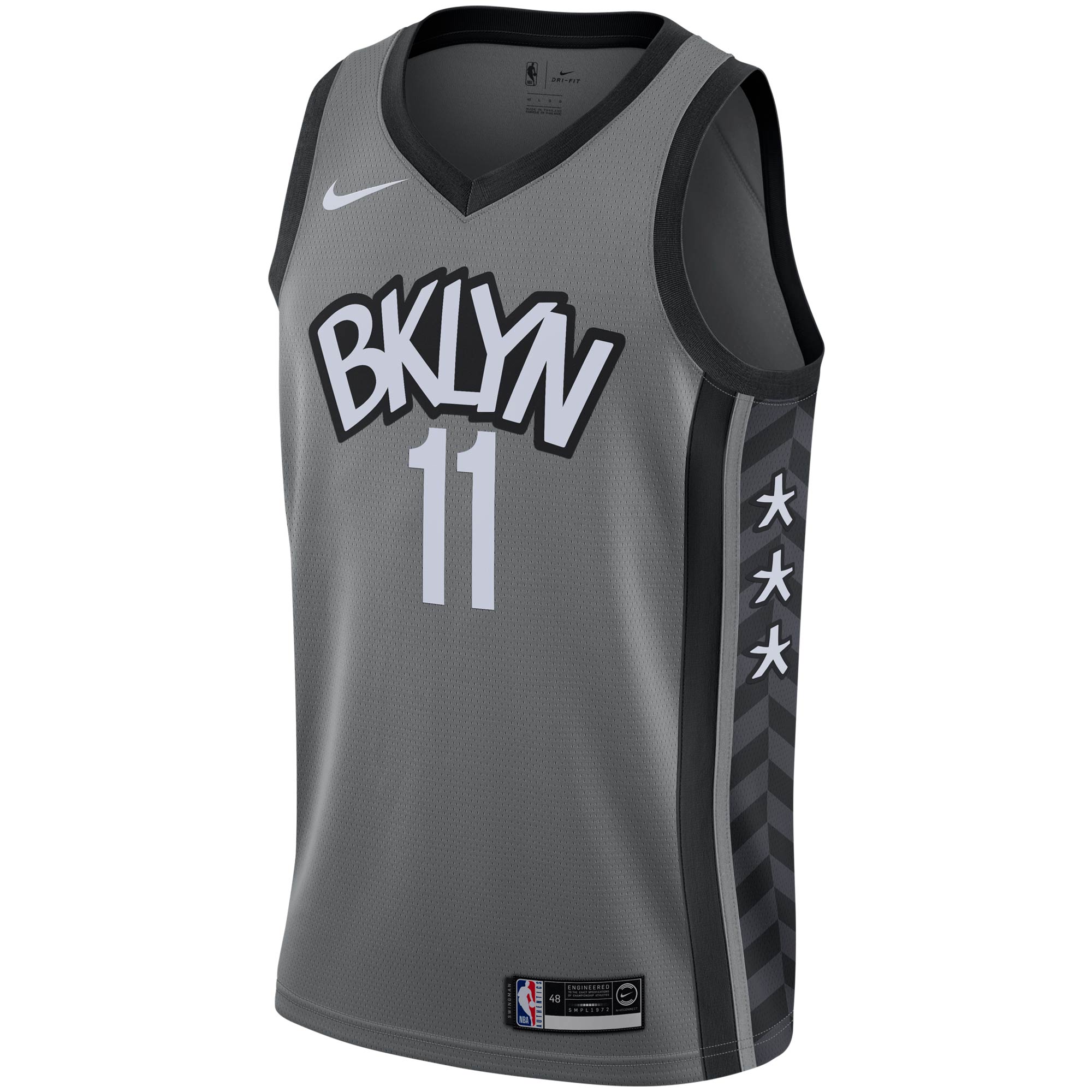 Kyrie Irving Brooklyn Nets Nike 2019/2020 Swingman Jersey - Statement Edition - Gray