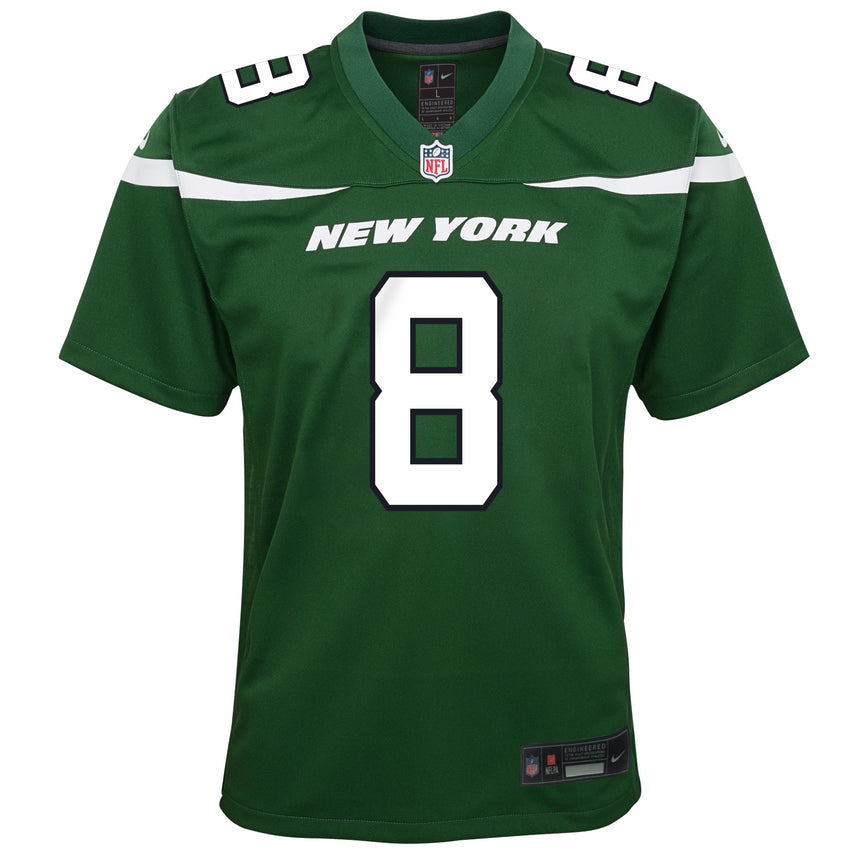 Youth Aaron Rodgers New York Jets Green Game Replica Jersey