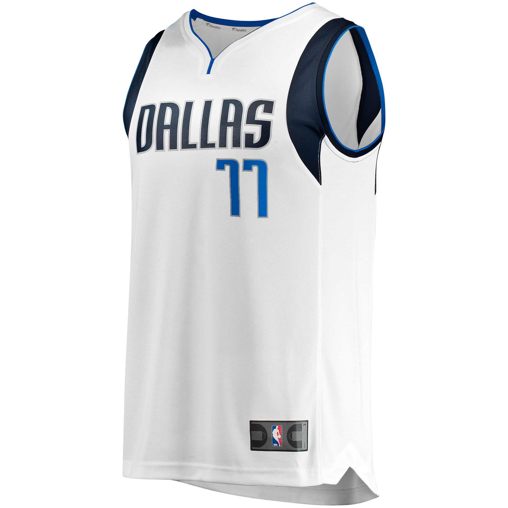 Luka Doncic Dallas Mavericks Fanatics Branded Fast Break Player Jersey - Association Edition - White