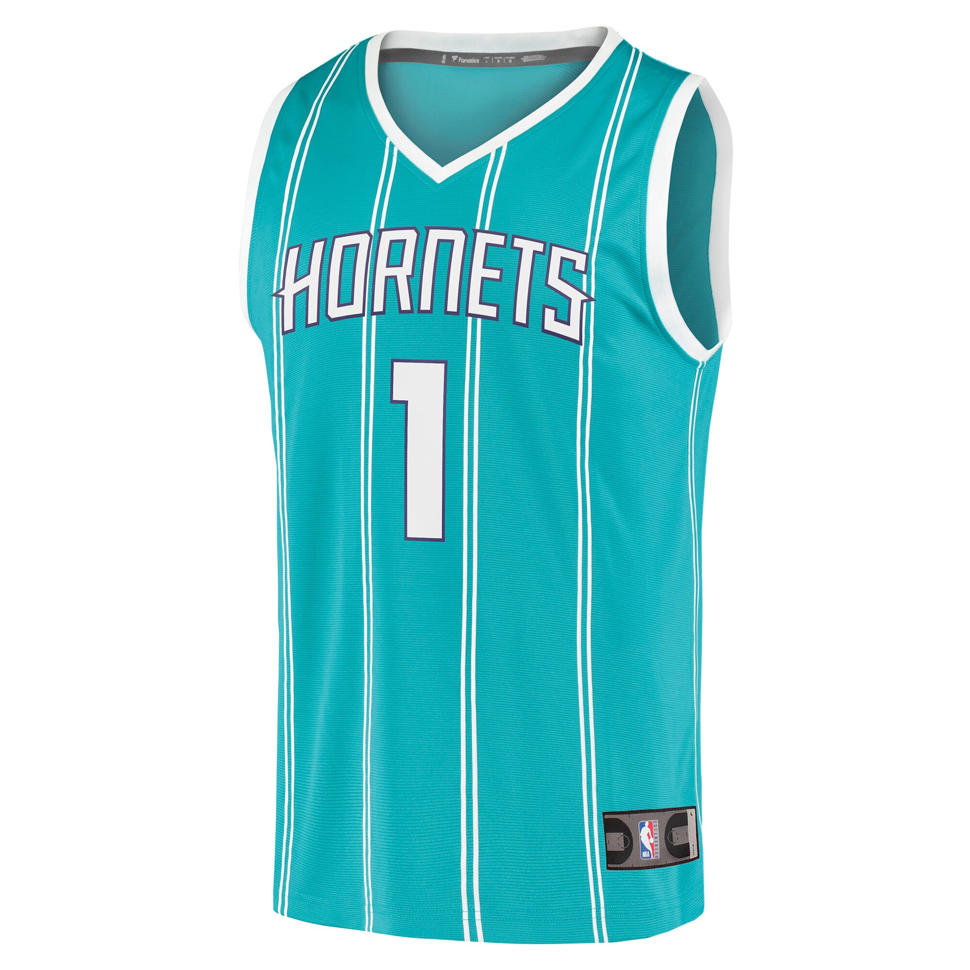 LaMelo Ball Charlotte Hornets Fanatics Branded 2021/22 Fast Break Replica Jersey - Icon Edition - Teal