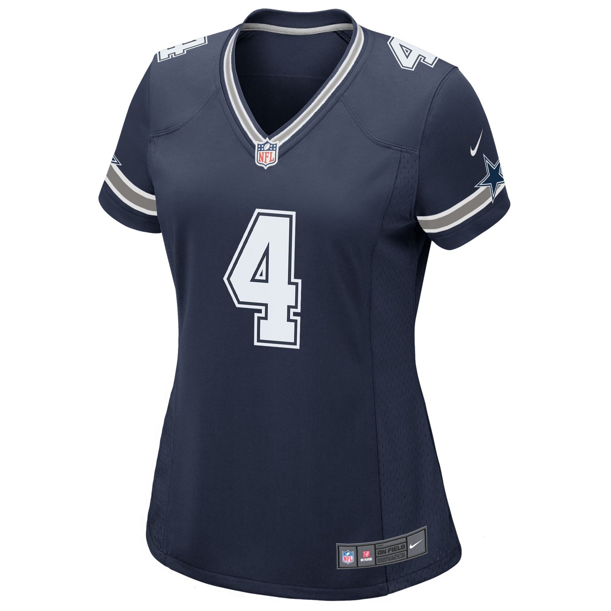 Dak Prescott Dallas Cowboys Nike Women's Game Team Jersey - Navy
