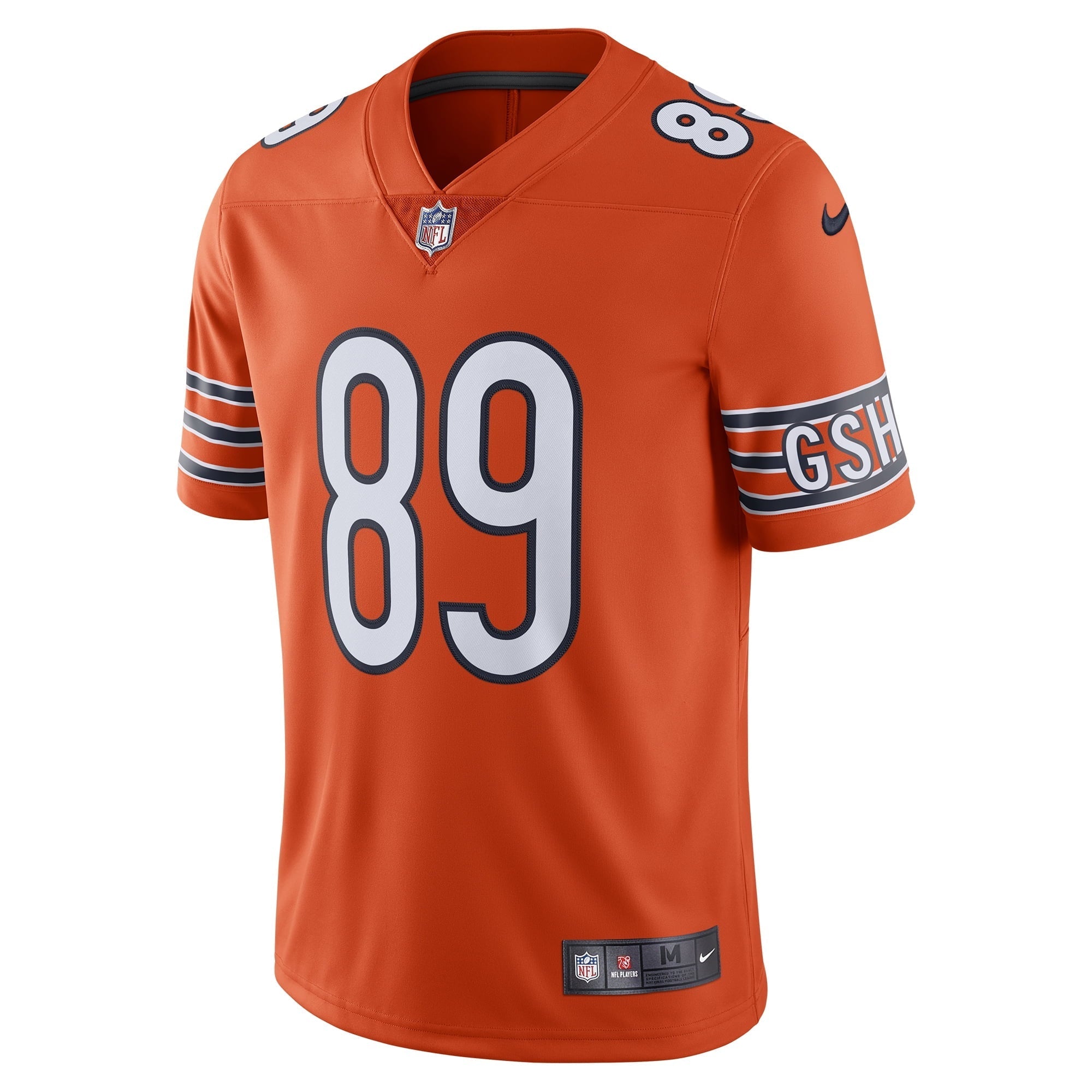 Men's Nike Mike Ditka Orange Chicago Bears Alternate Vapor Untouchable Limited Retired Player Jersey