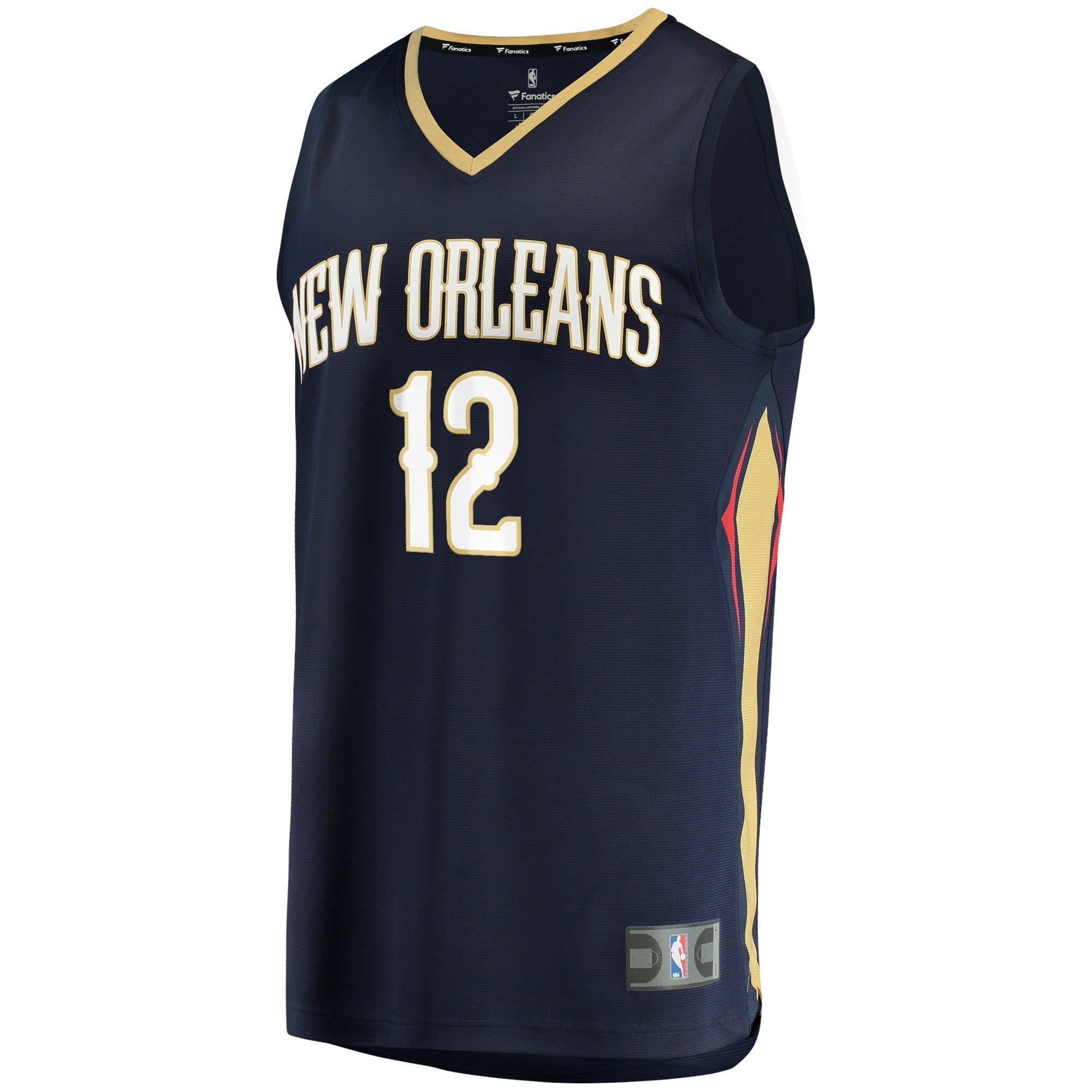Youth Fanatics Branded Gary Clark Navy New Orleans Pelicans 2021/22 Fast Break Replica Jersey - Icon Edition