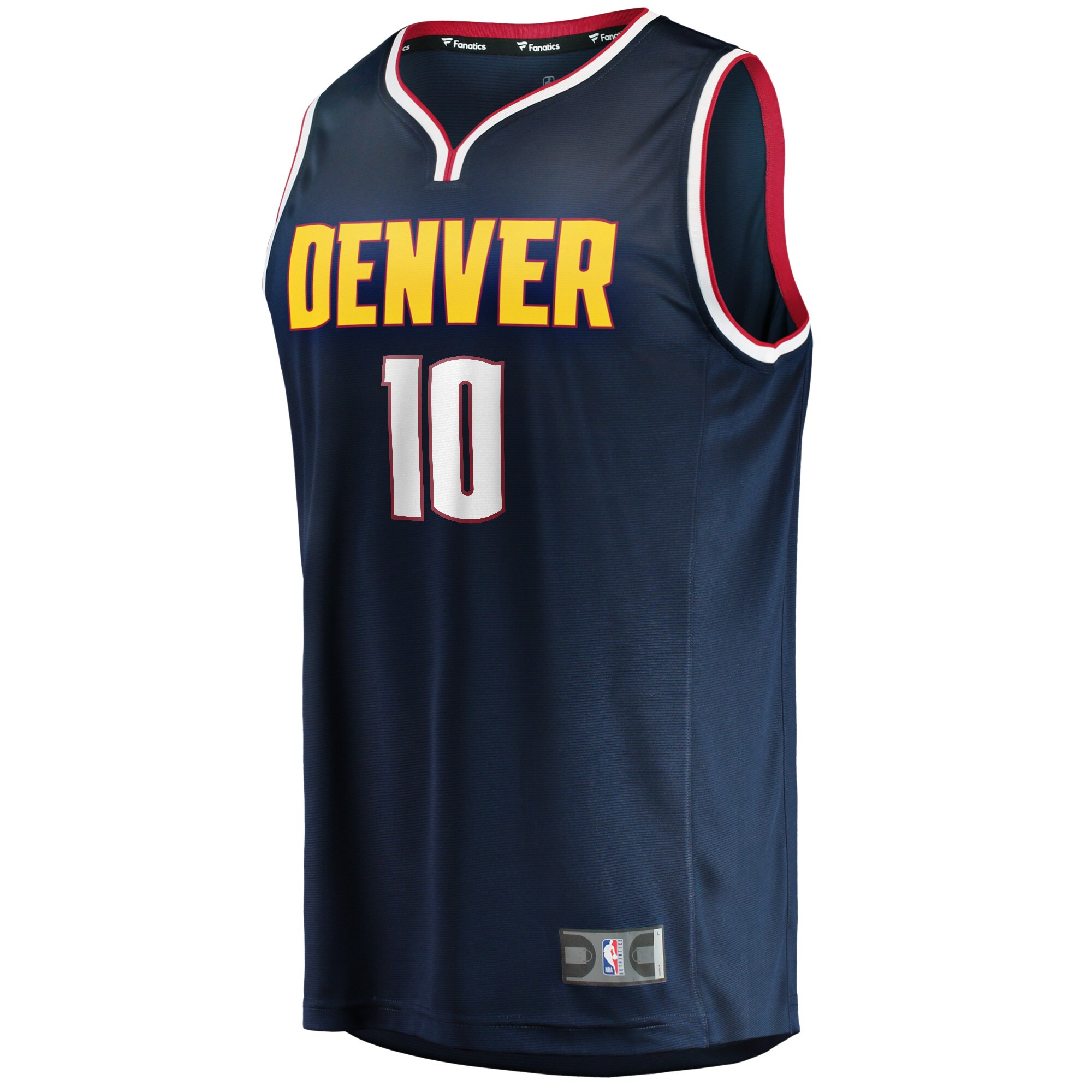 Jack White Denver Nuggets Fanatics Branded Fast Break Player Jersey - Icon Edition - Navy