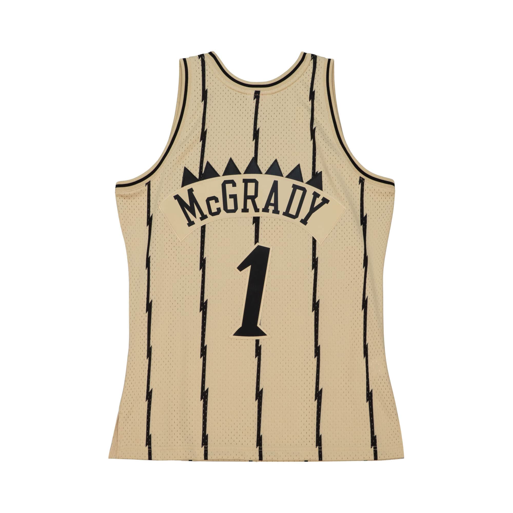 Khaki Black Swingman Tracy Mcgrady Toronto Raptors 1998-99 Jersey
