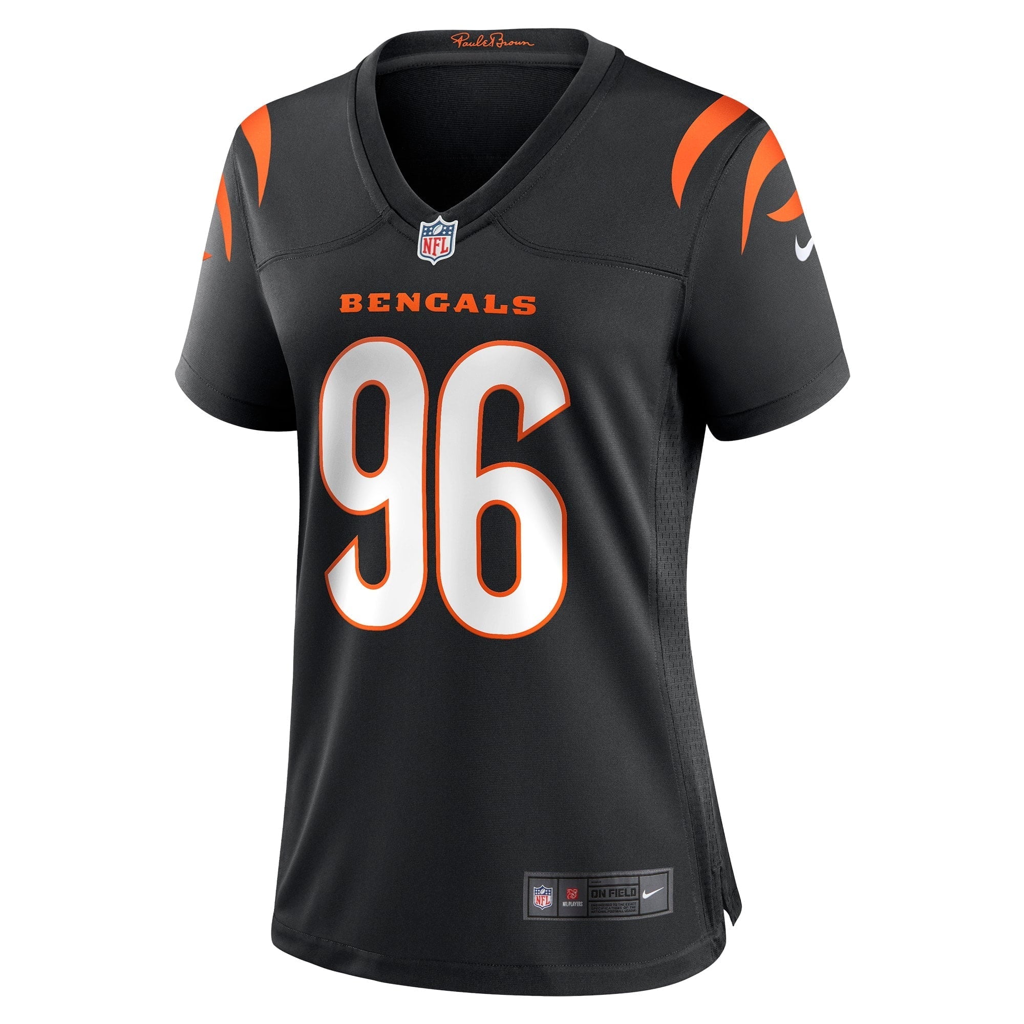 Women's Nike Cam Sample Black Cincinnati Bengals Game Jersey
