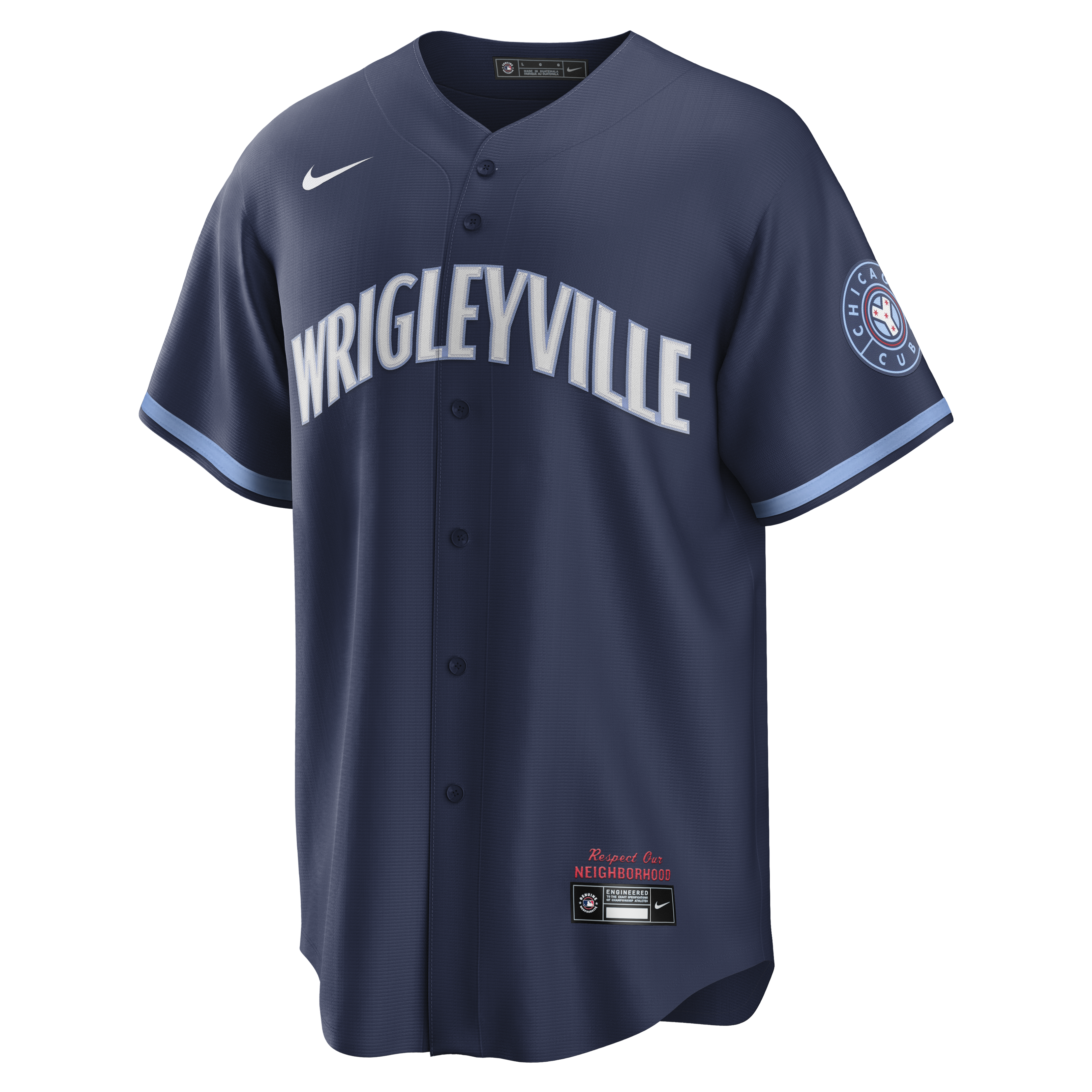 Seiya Suzuki Chicago Cubs City Connect Wrigleyville Nike Men's Replica Jersey