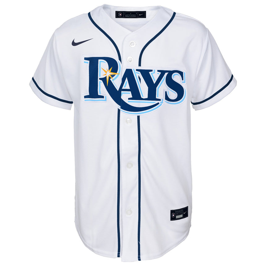 Youth Randy Arozarena Tampa Bay Rays Home White Replica Player Jersey