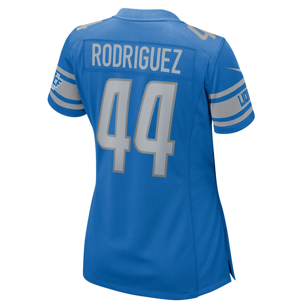 Women's Detroit Lions Malcolm Rodriguez Player Game Jersey Blue