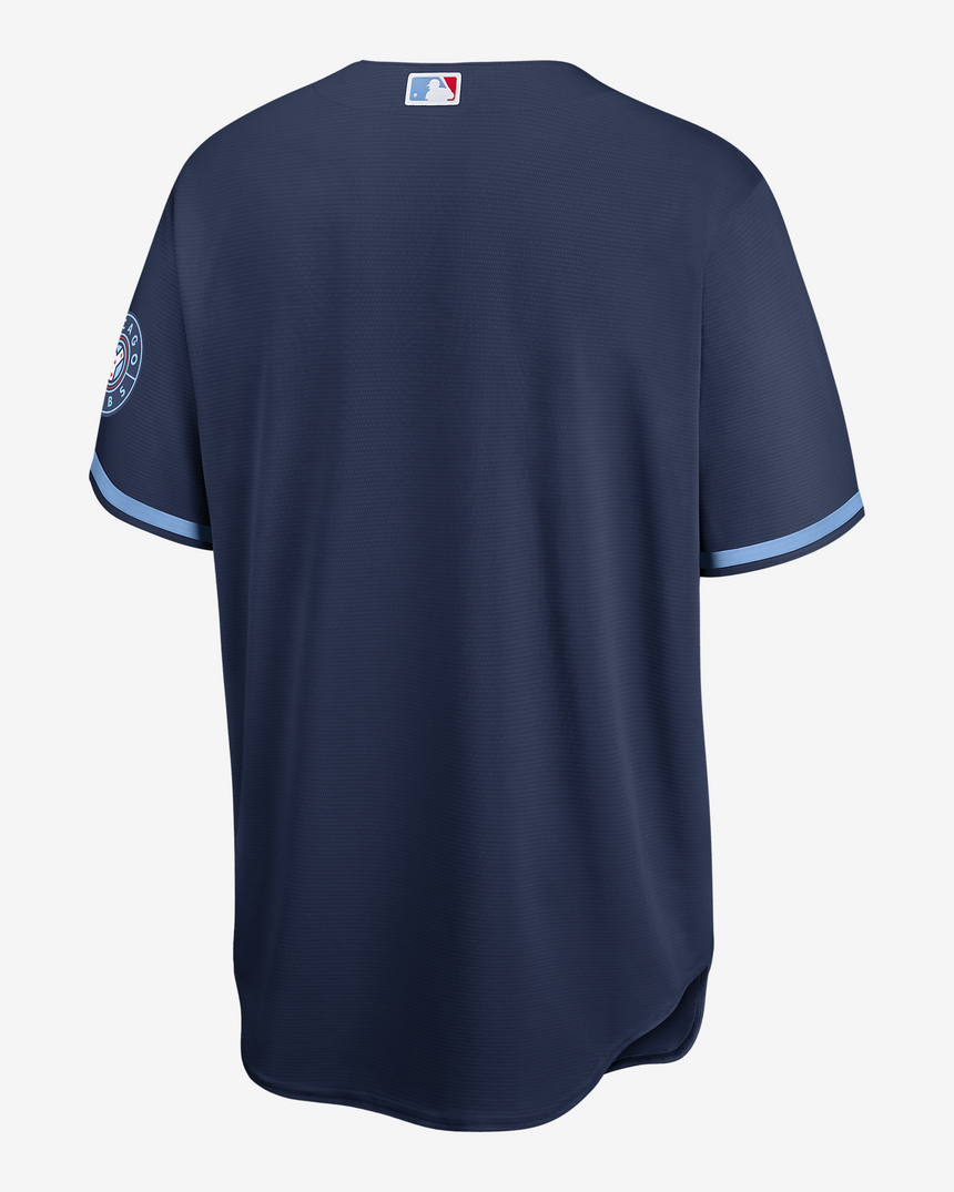 Youth Chicago Cubs Navy City Connect Replica Jersey